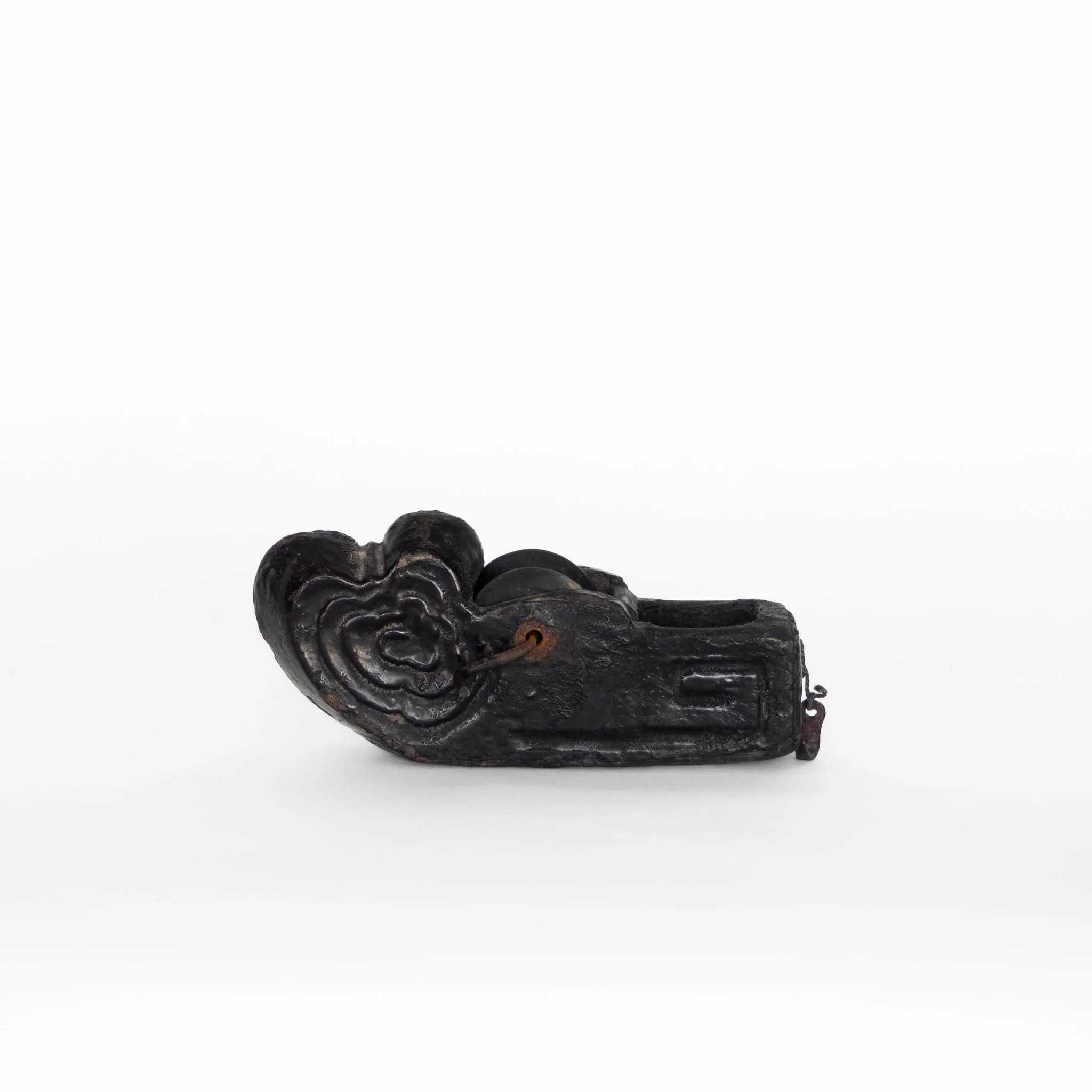 081 Unknown, Japan Wood Object - Image 3