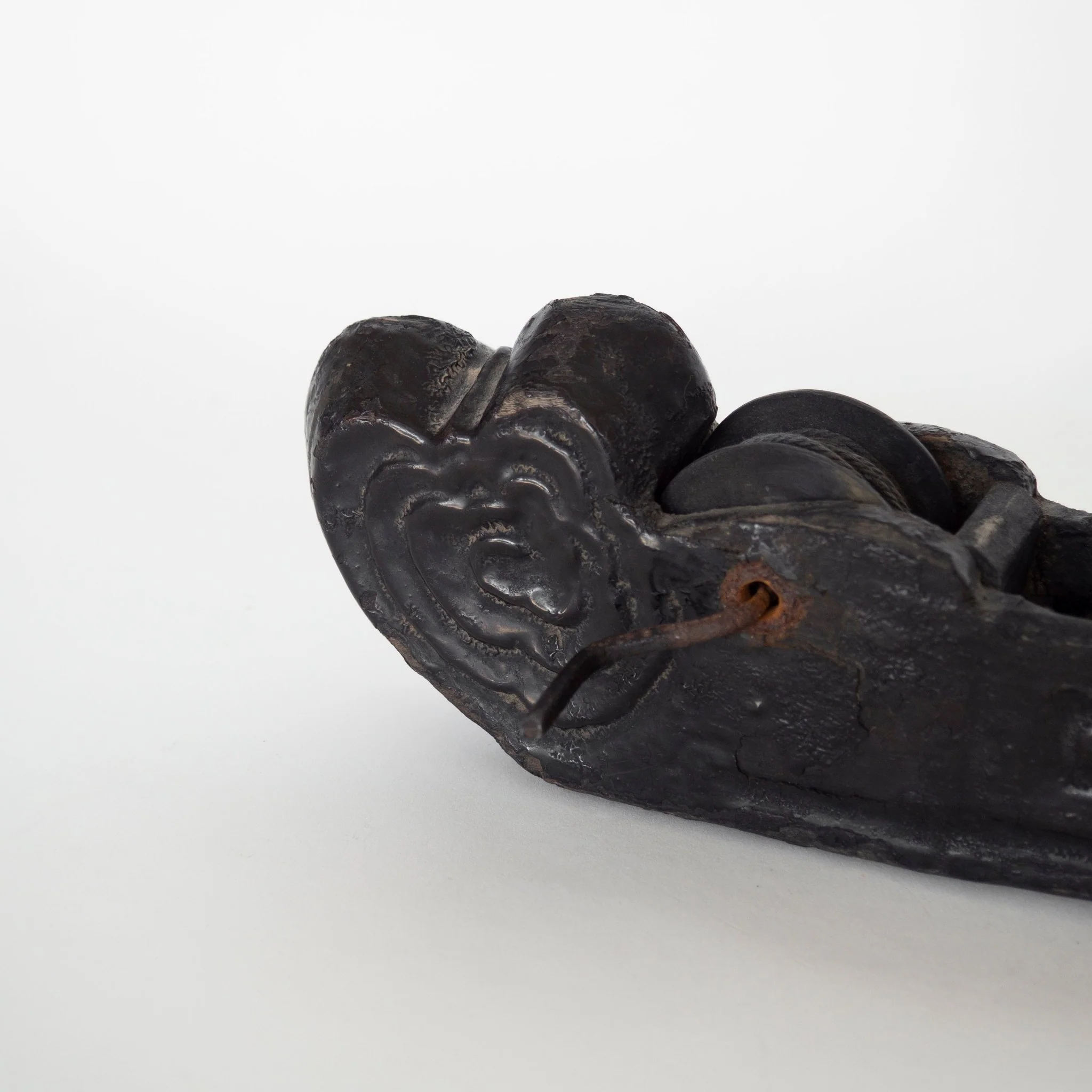 081 Unknown, Japan Wood Object - Image 4