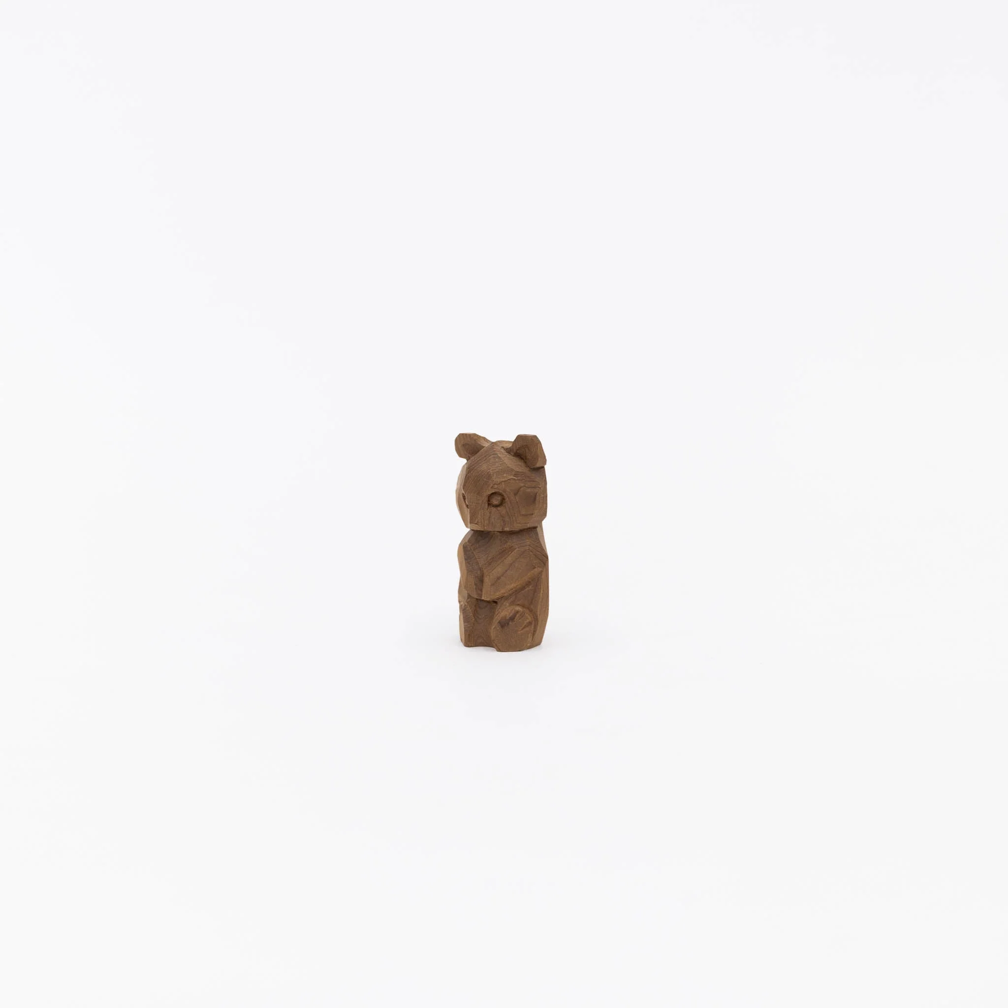 094 Wooden Bear Object from the Ainu - Image 2