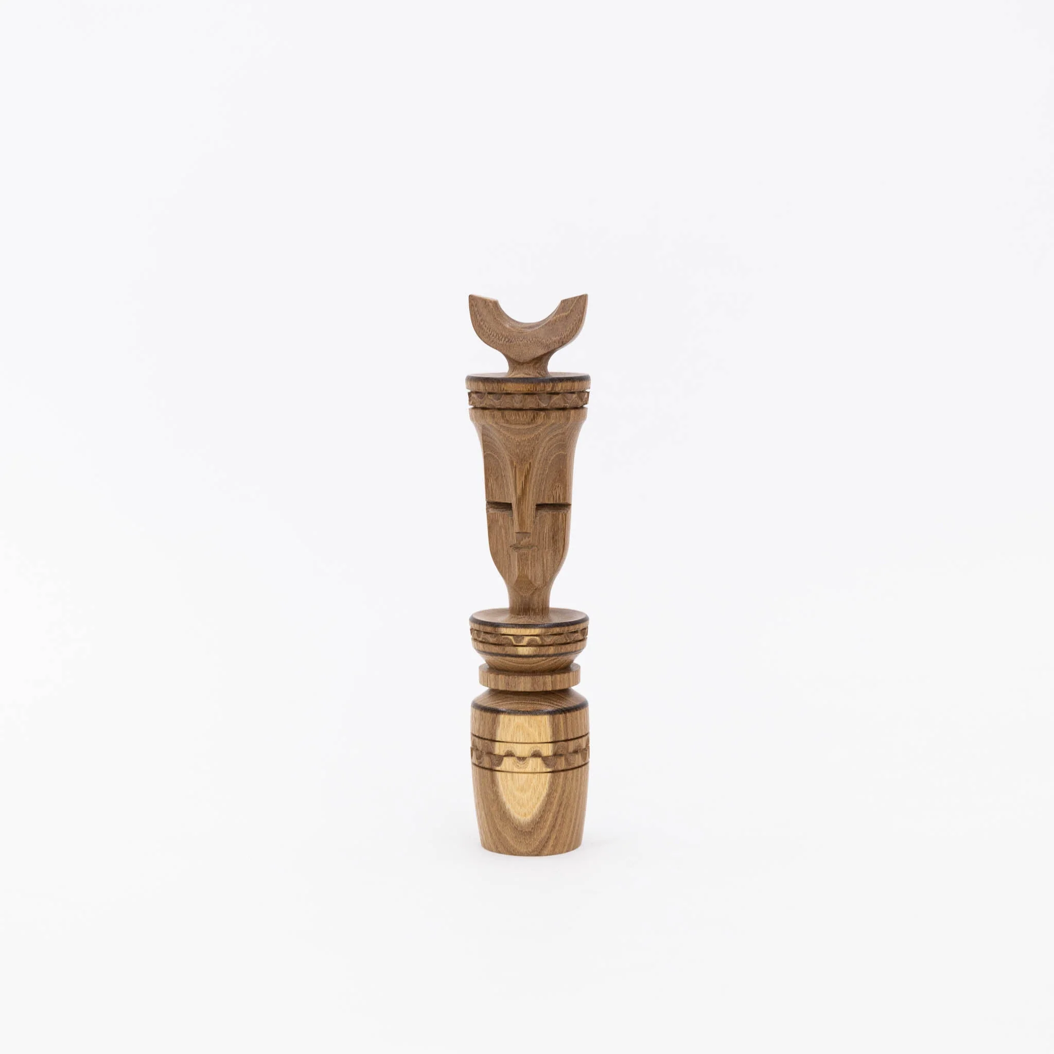095 Wood Object from the Ainu, Hokkadio - Image 2