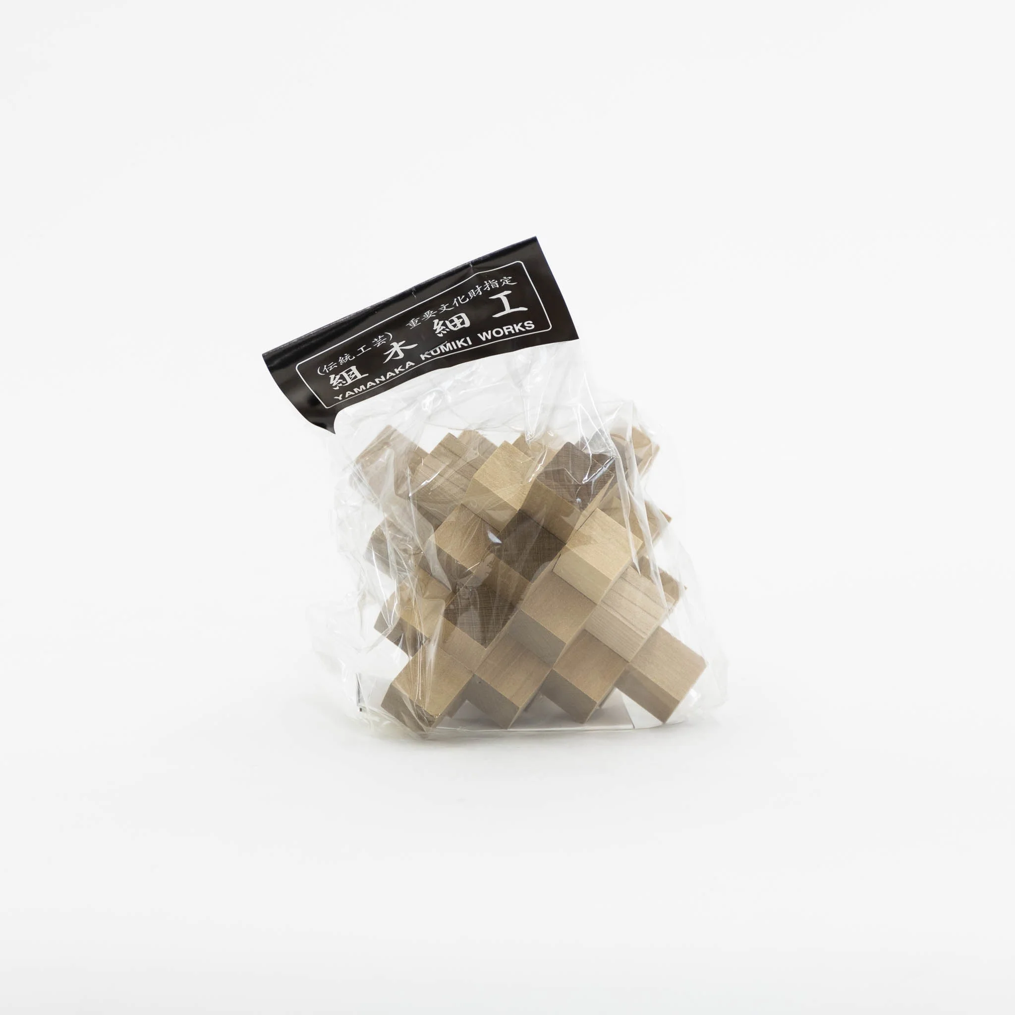 119 discontinued, Braided Wood Puzzle - 19 pcs Kumiki - Image 2