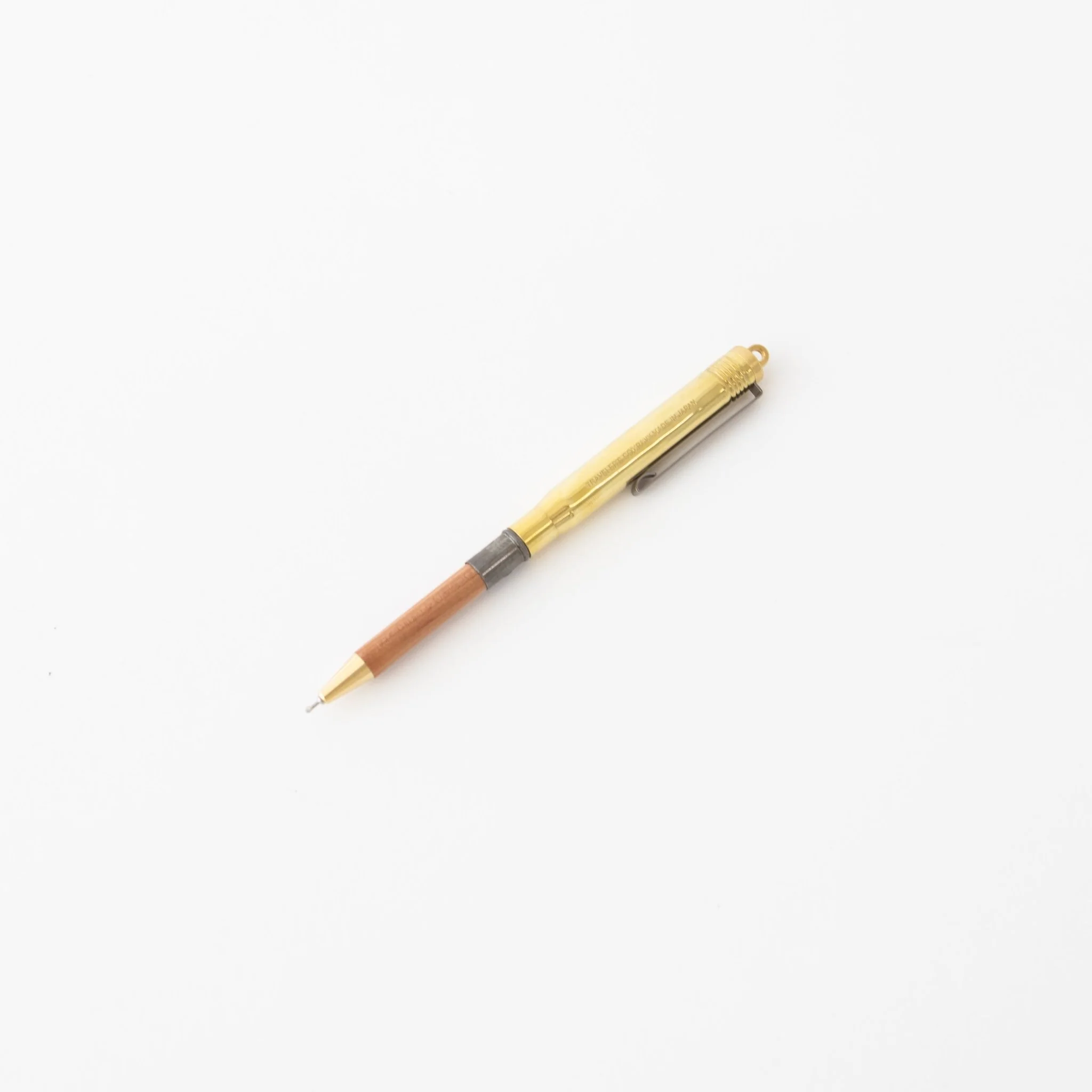 Traveler's Company Brass Ballpoint Pen & Pencil - Image 3