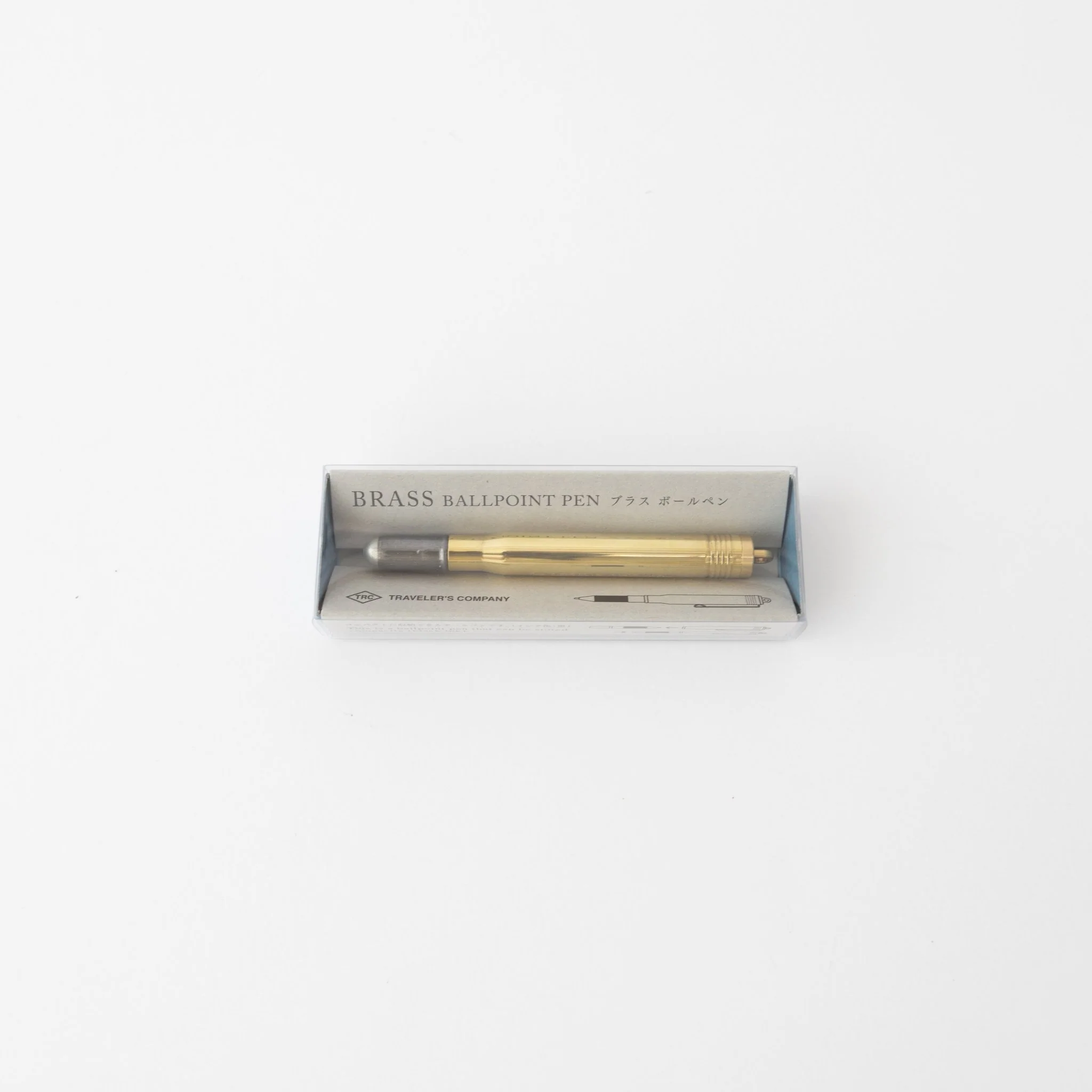 Traveler's Company Brass Ballpoint Pen & Pencil - Image 4