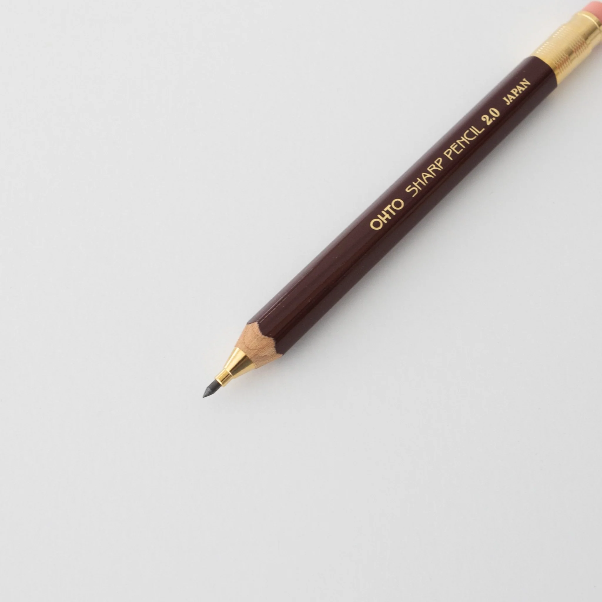 Ohto Wooden Mechanical Pencil 2.0mm - Image 3
