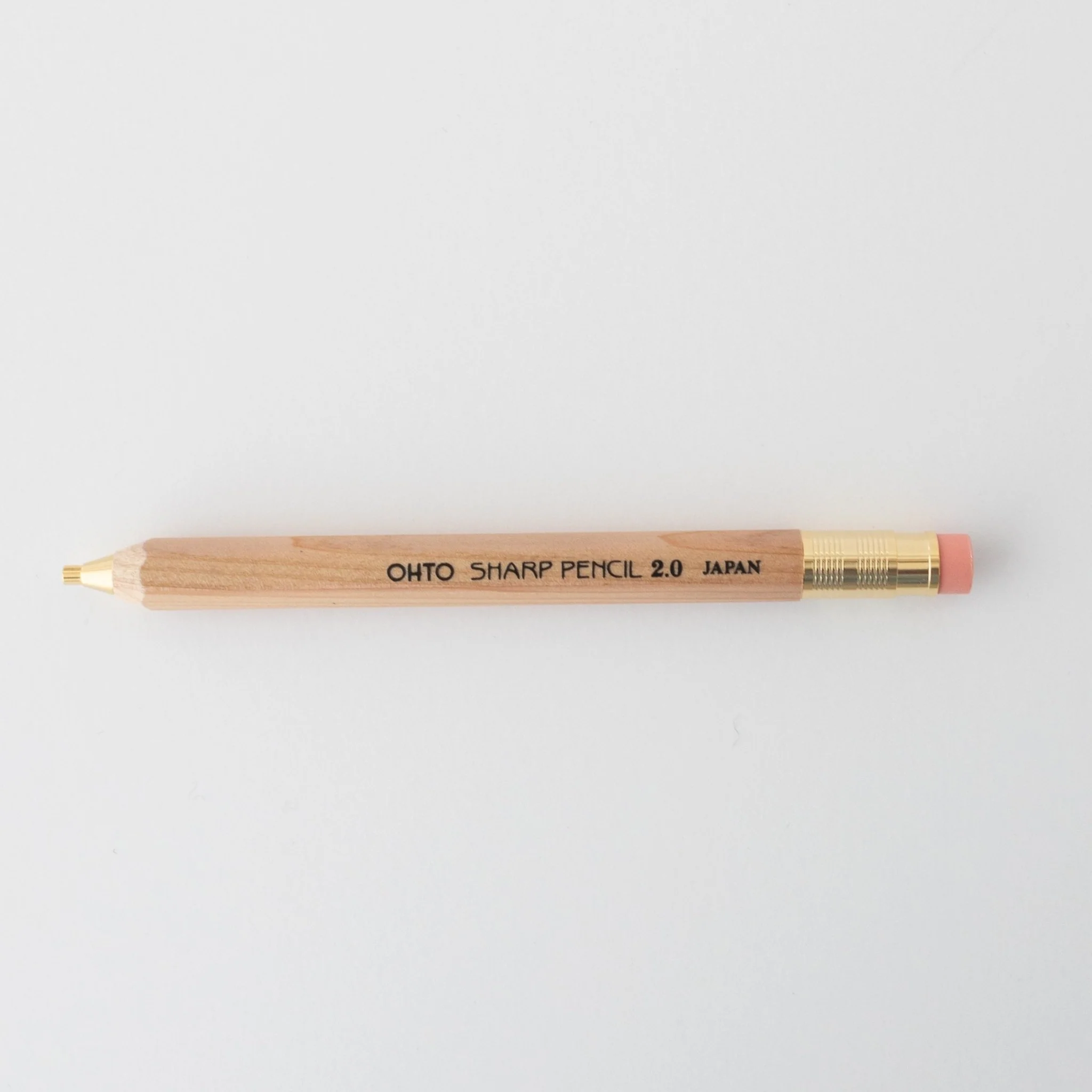 Ohto Wooden Mechanical Pencil 2.0mm - Image 8