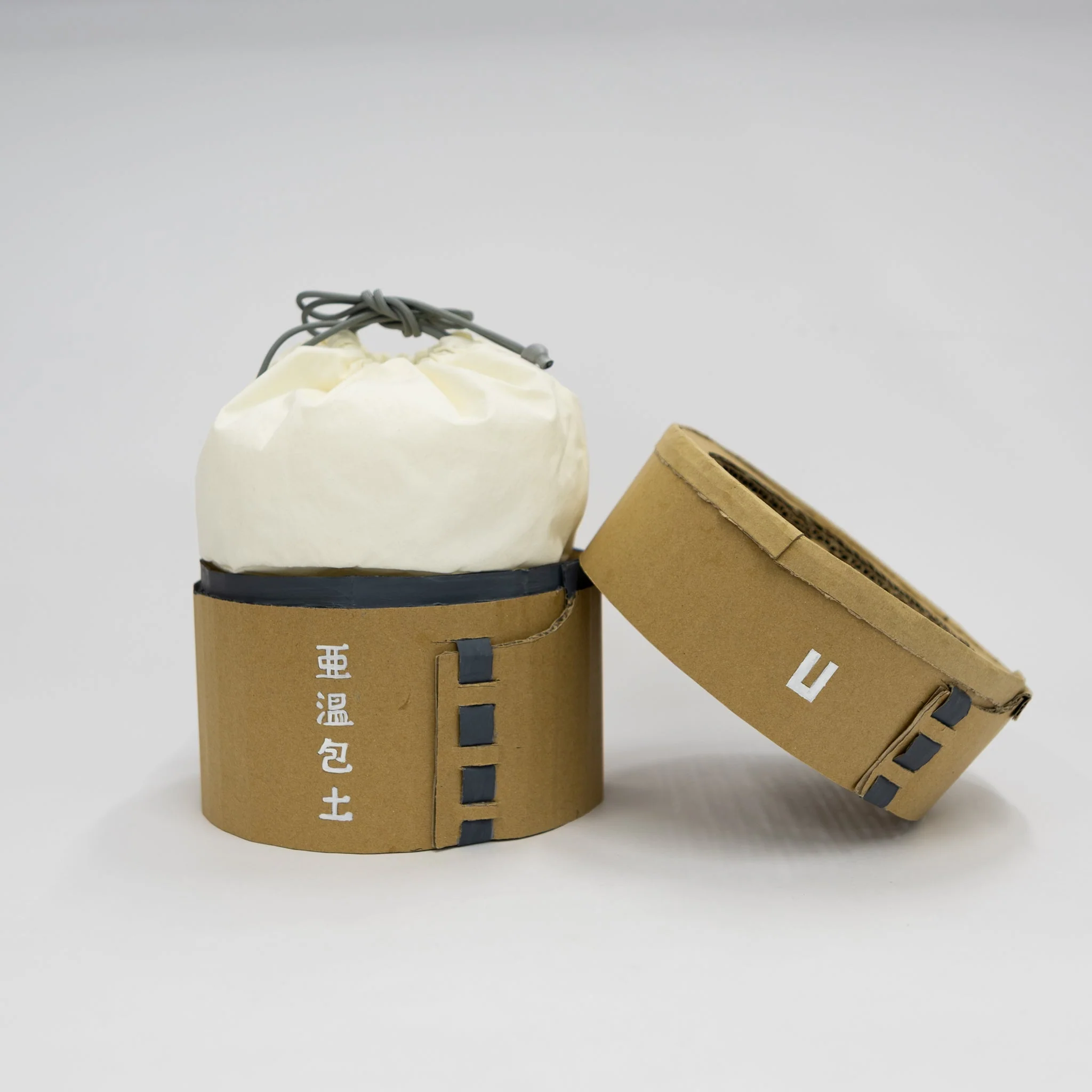ANUNFOLD Dumpling Bag - White - Image 3