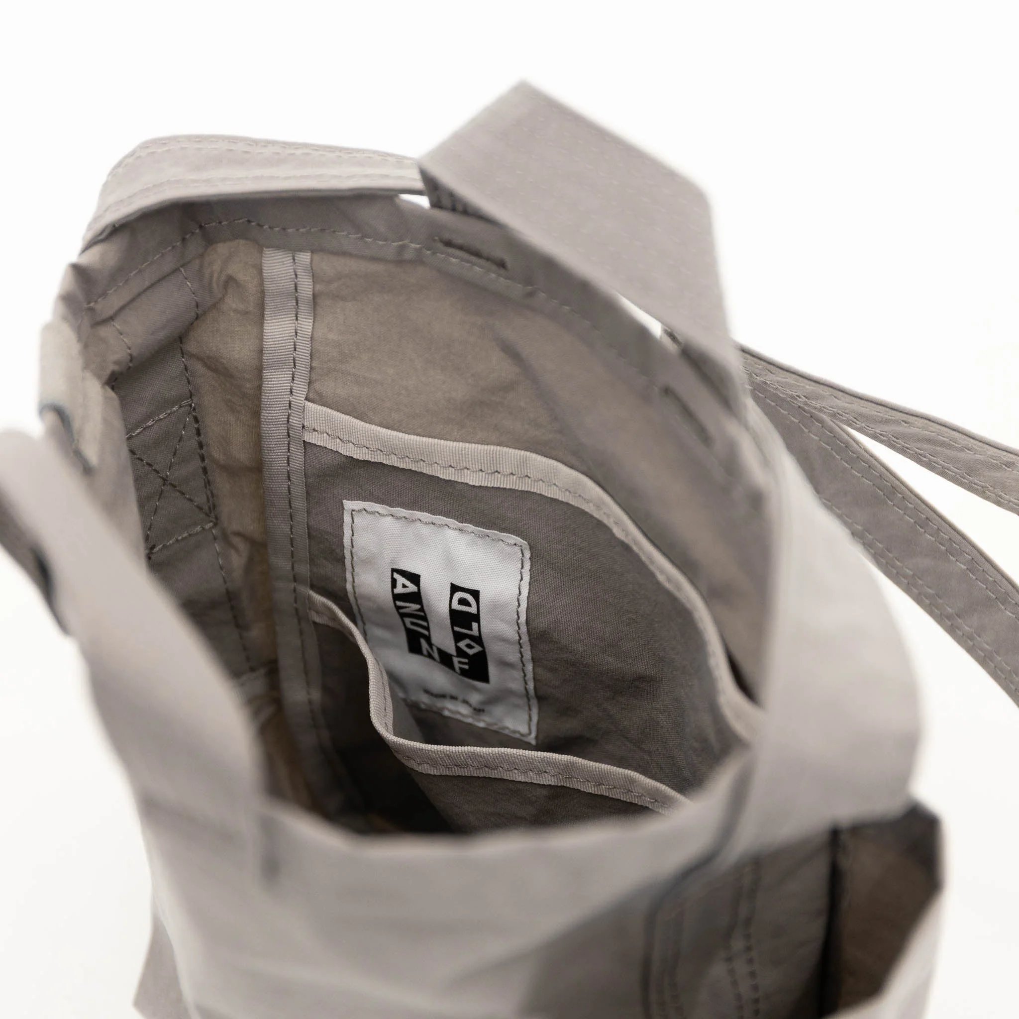 ANUNFOLD Side Pocket Mini Bag - Gray - Image 6