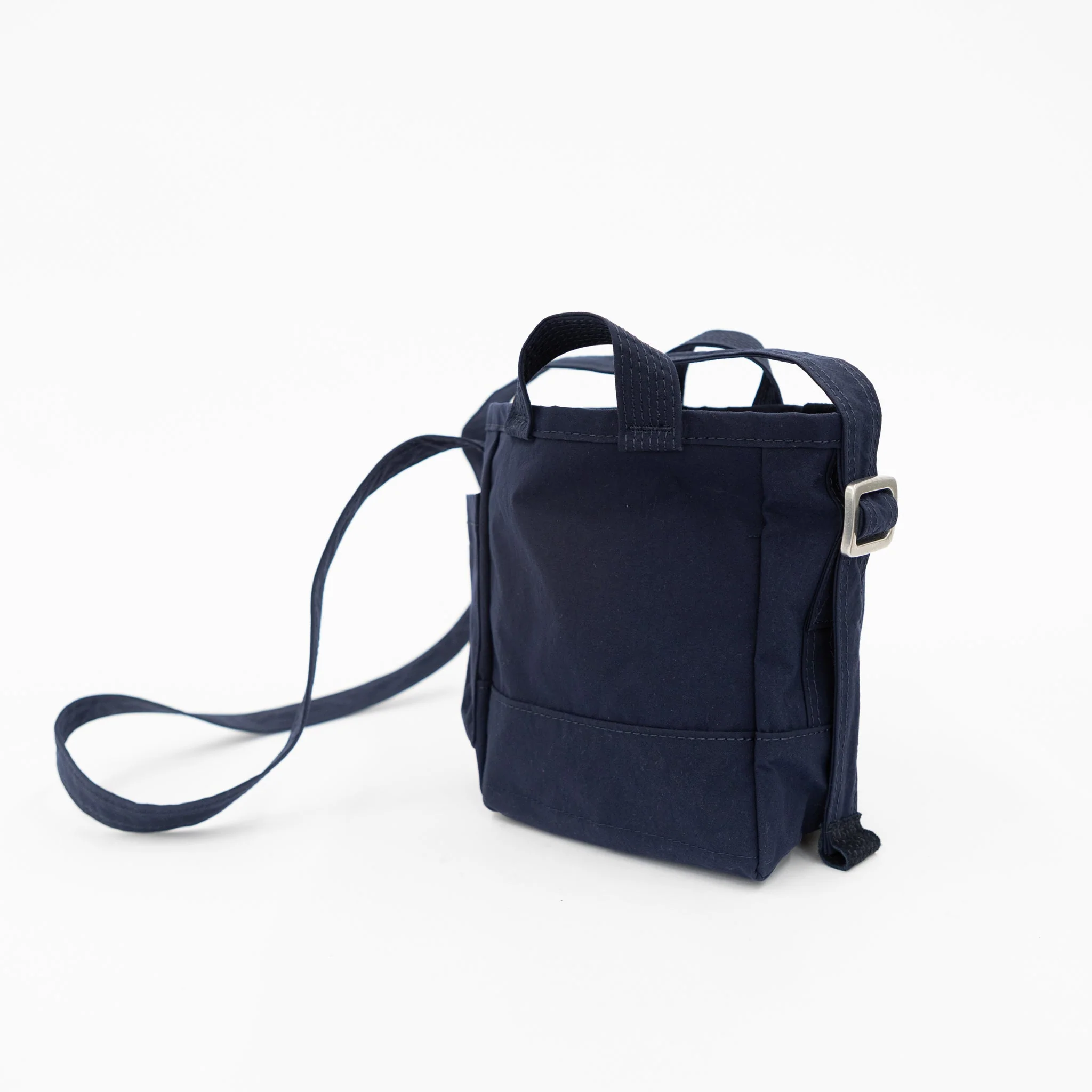 ANUNFOLD Side Pocket Mini Bag - Midnight Blue - Image 2