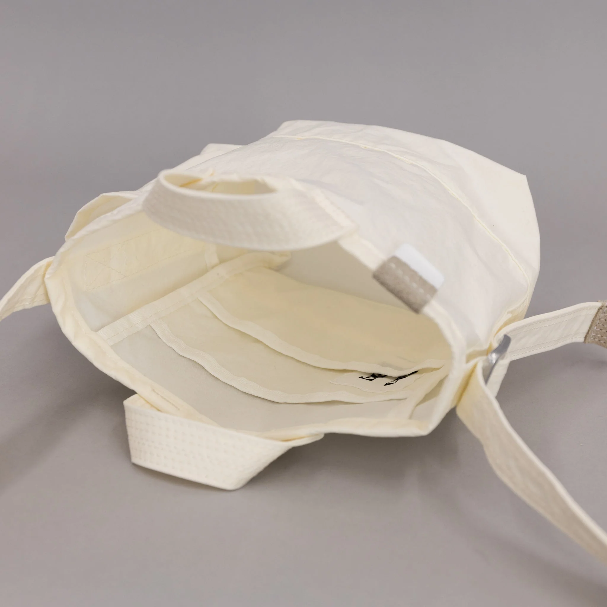 ANUNFOLD Side Pocket Mini Bag - White - Image 5