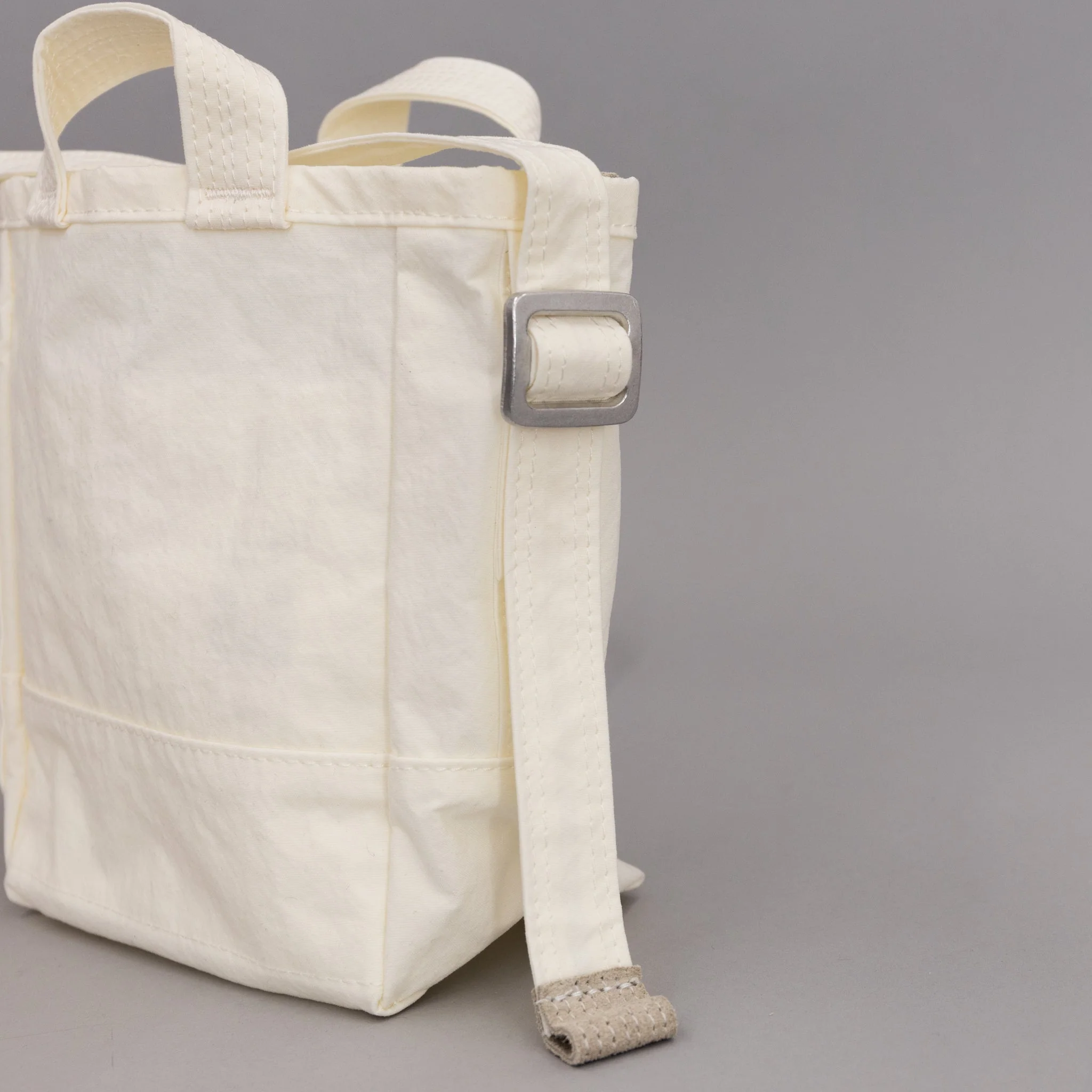 ANUNFOLD Side Pocket Mini Bag - White - Image 6