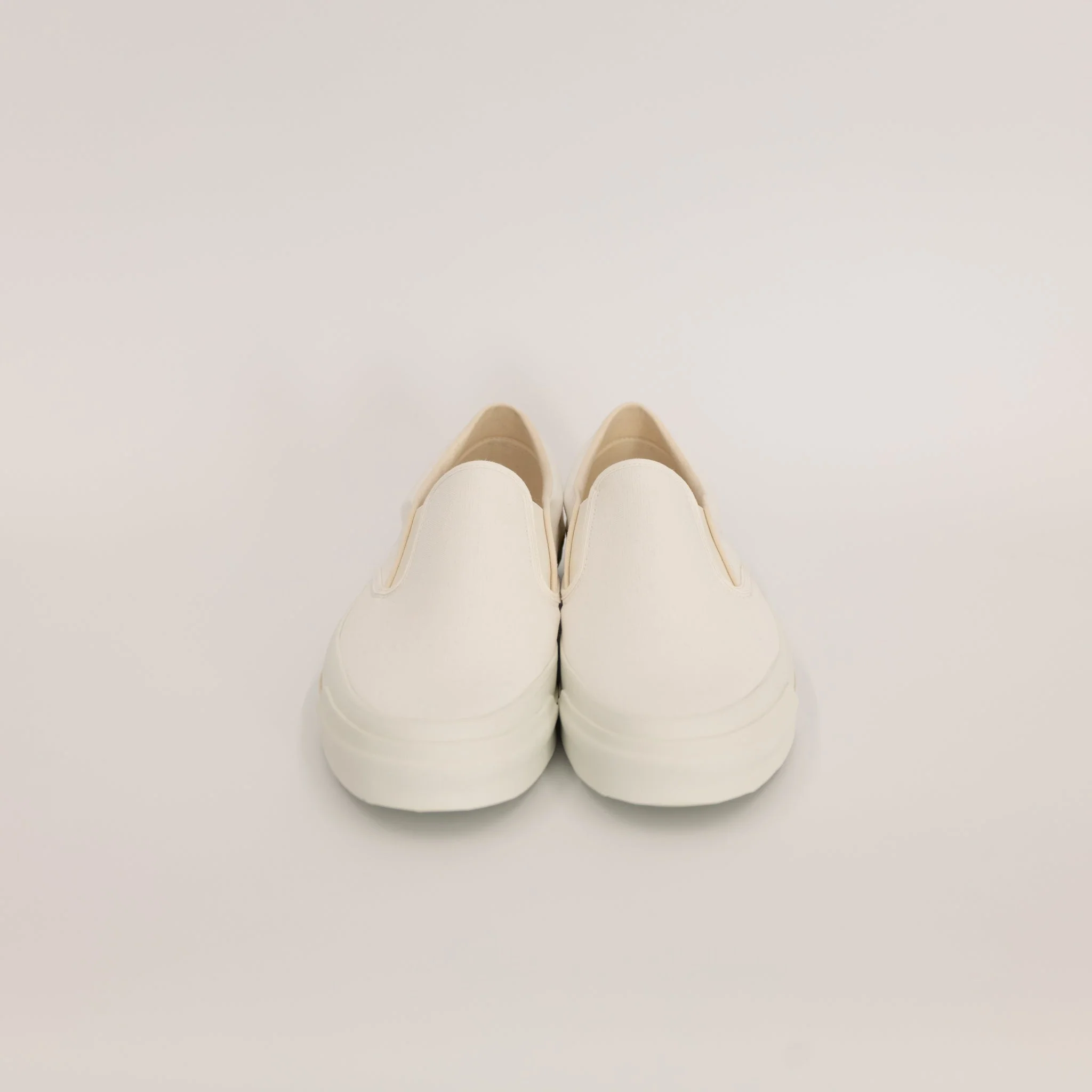 Asahi Deck Slip-On White Shoes - Image 2