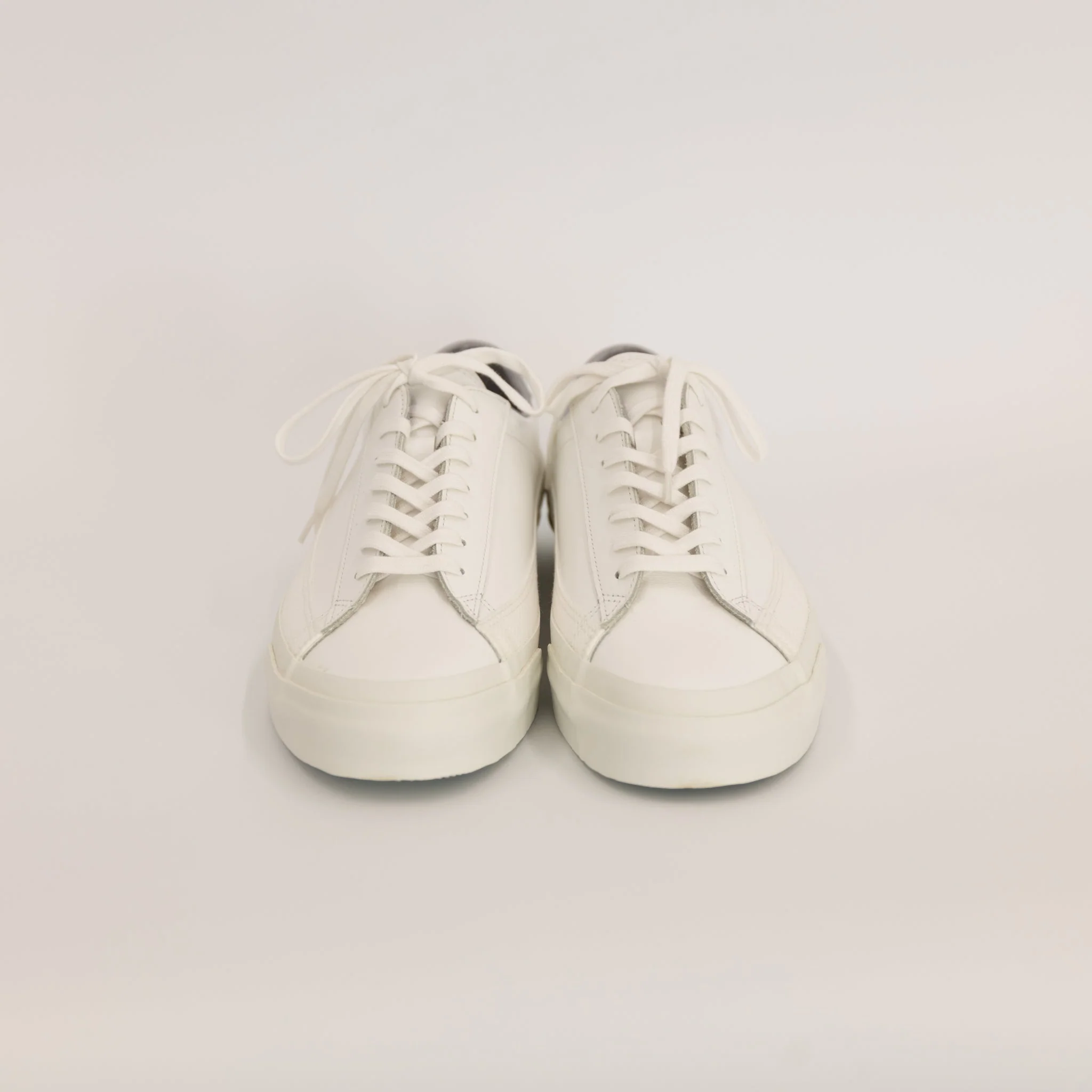 Asahi Low Leather White Shoes - Image 2