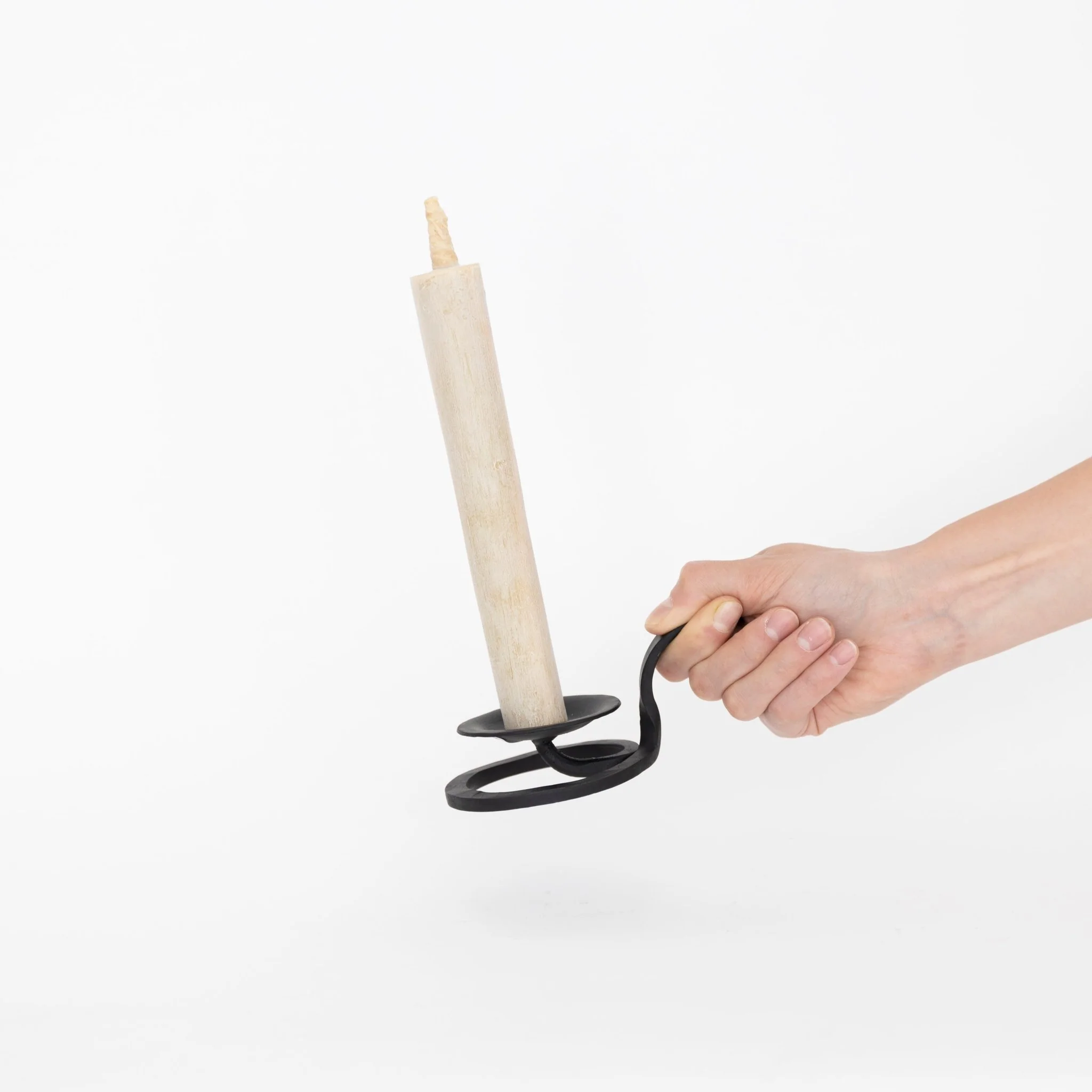 Omori Warosoku Cast Iron Candle Holder [300884 ] - Image 2