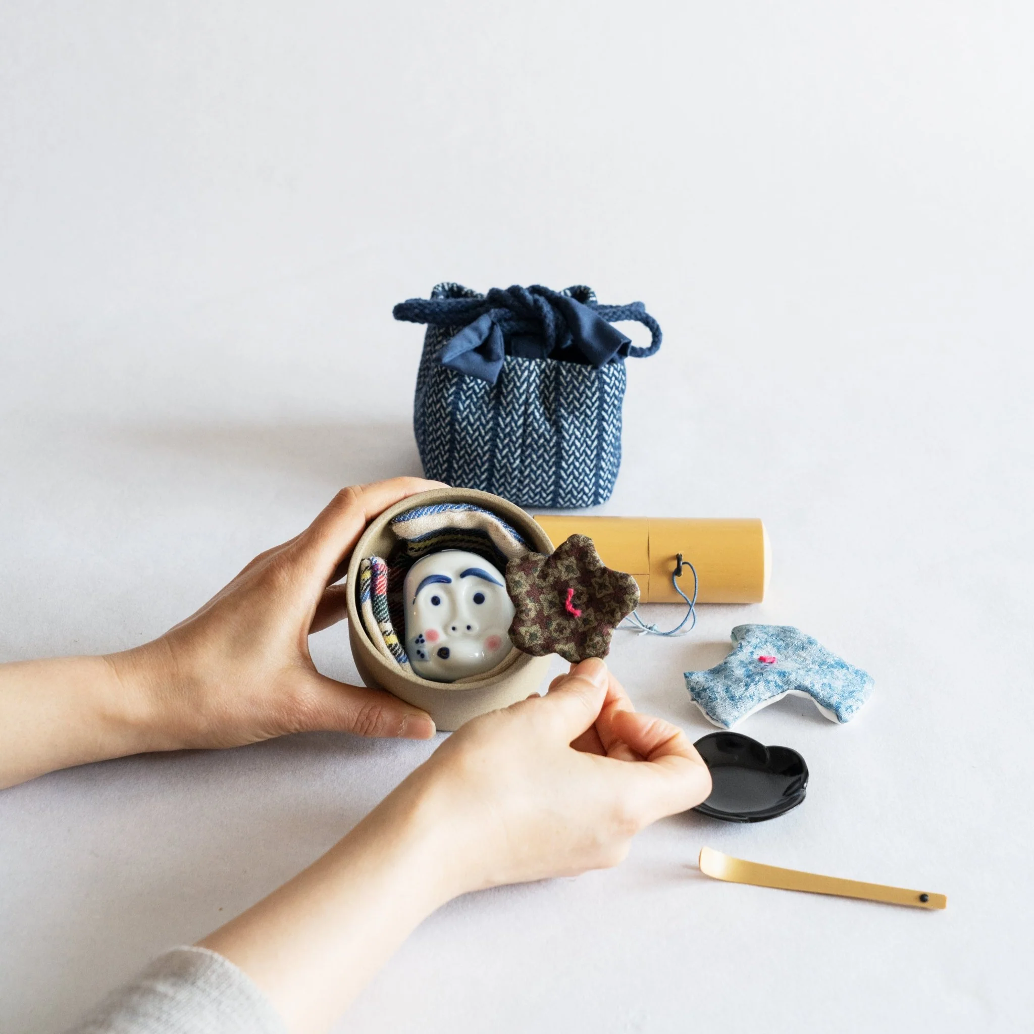 Chabako No.3 - Hyottoko Tea Basket - Image 3