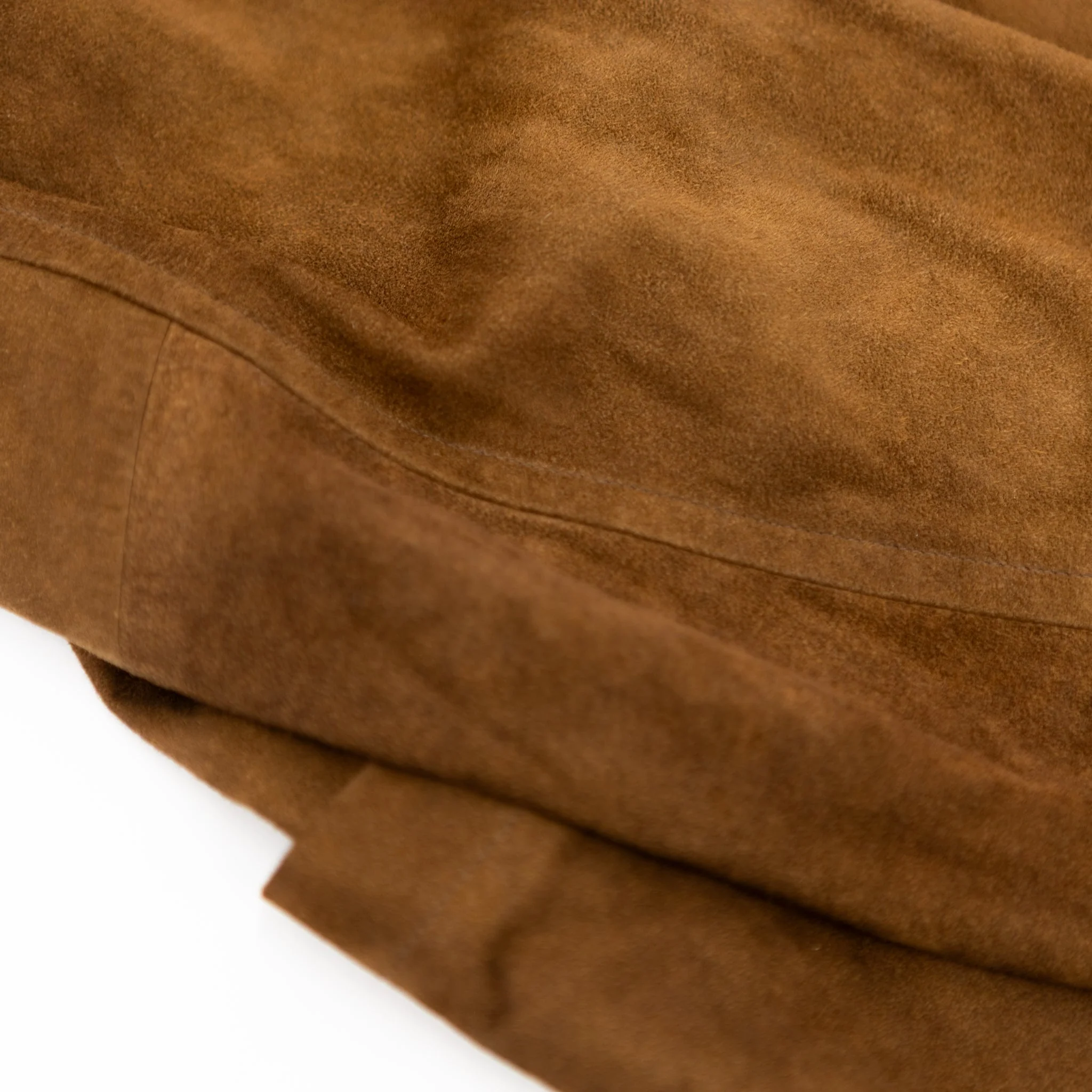Comoli Brown Suede Robe Coat - Image 6