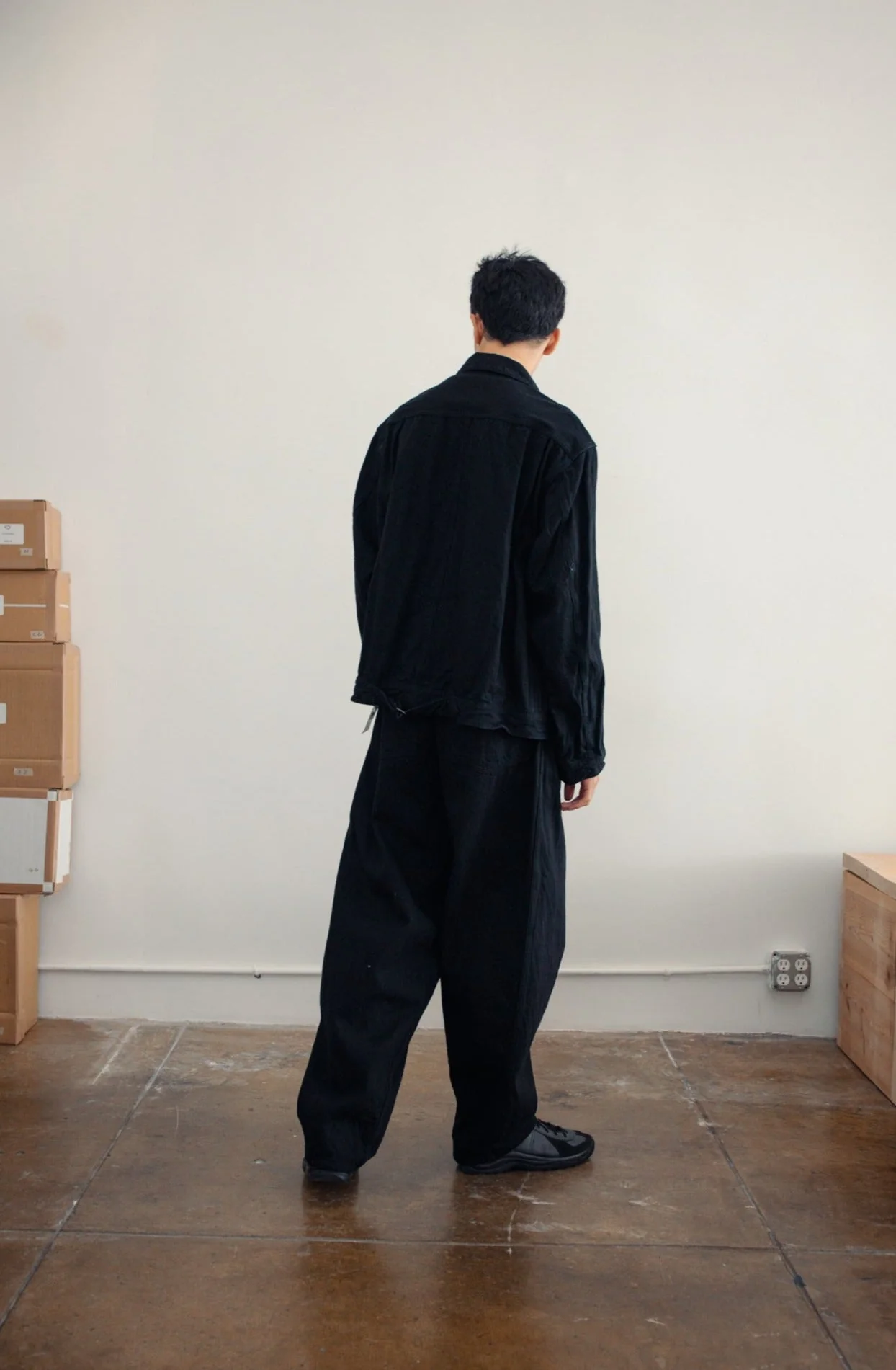 Comoli Denim Belted Pants - Image 6