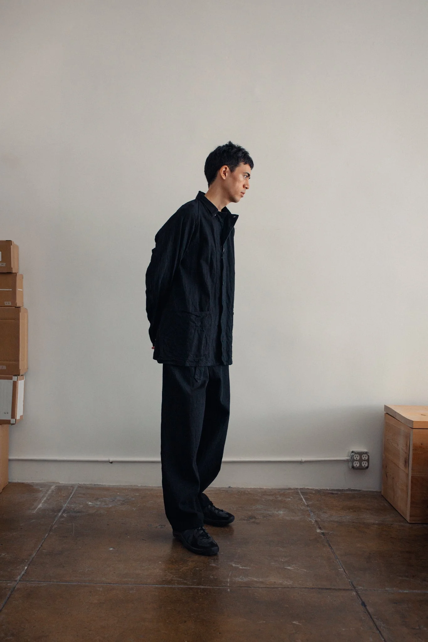 Comoli Denim Work Jacket - Image 2