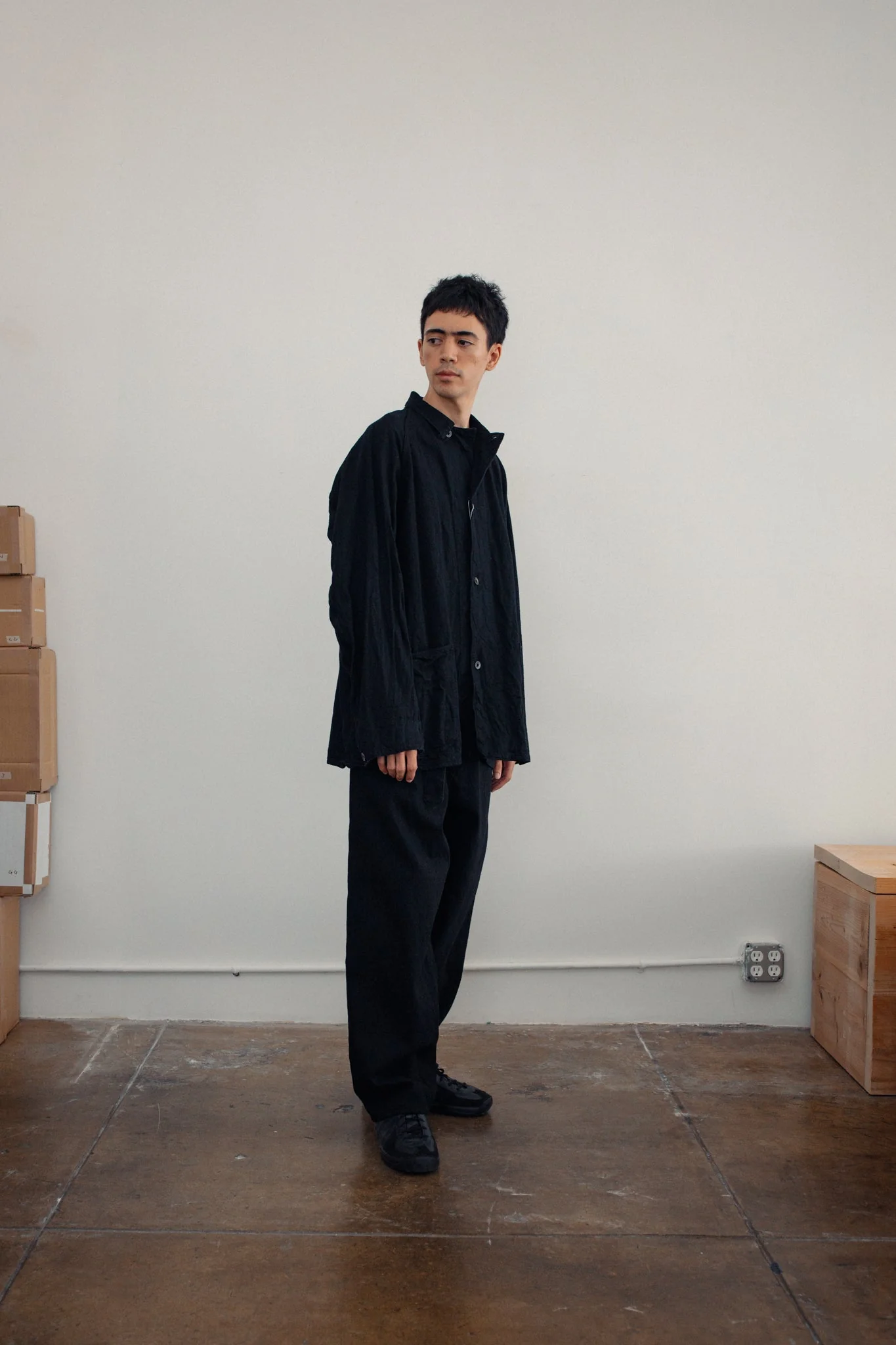 Comoli Denim Work Jacket - Image 3
