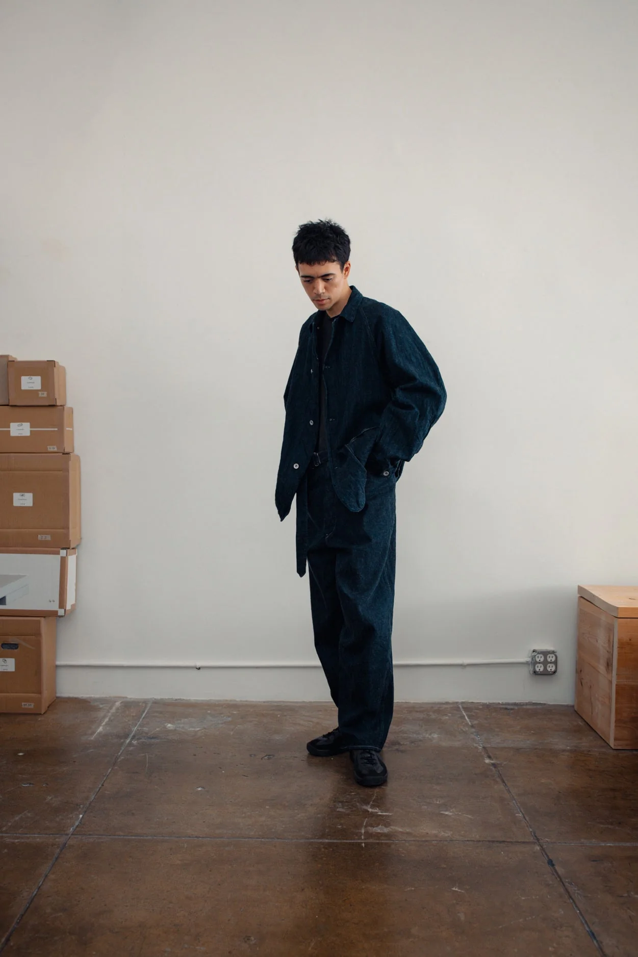 Comoli Denim Work Jacket - Image 5