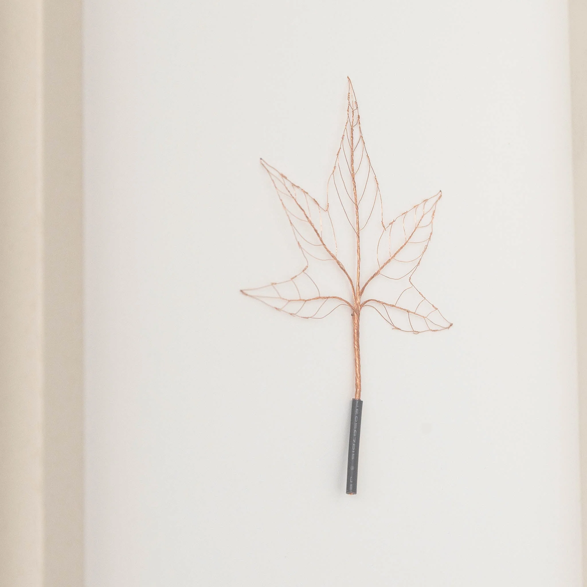 #30 - Copper Wire Leaf #5 (All Around You, 2024) by Mitsuru Koga - Image 2