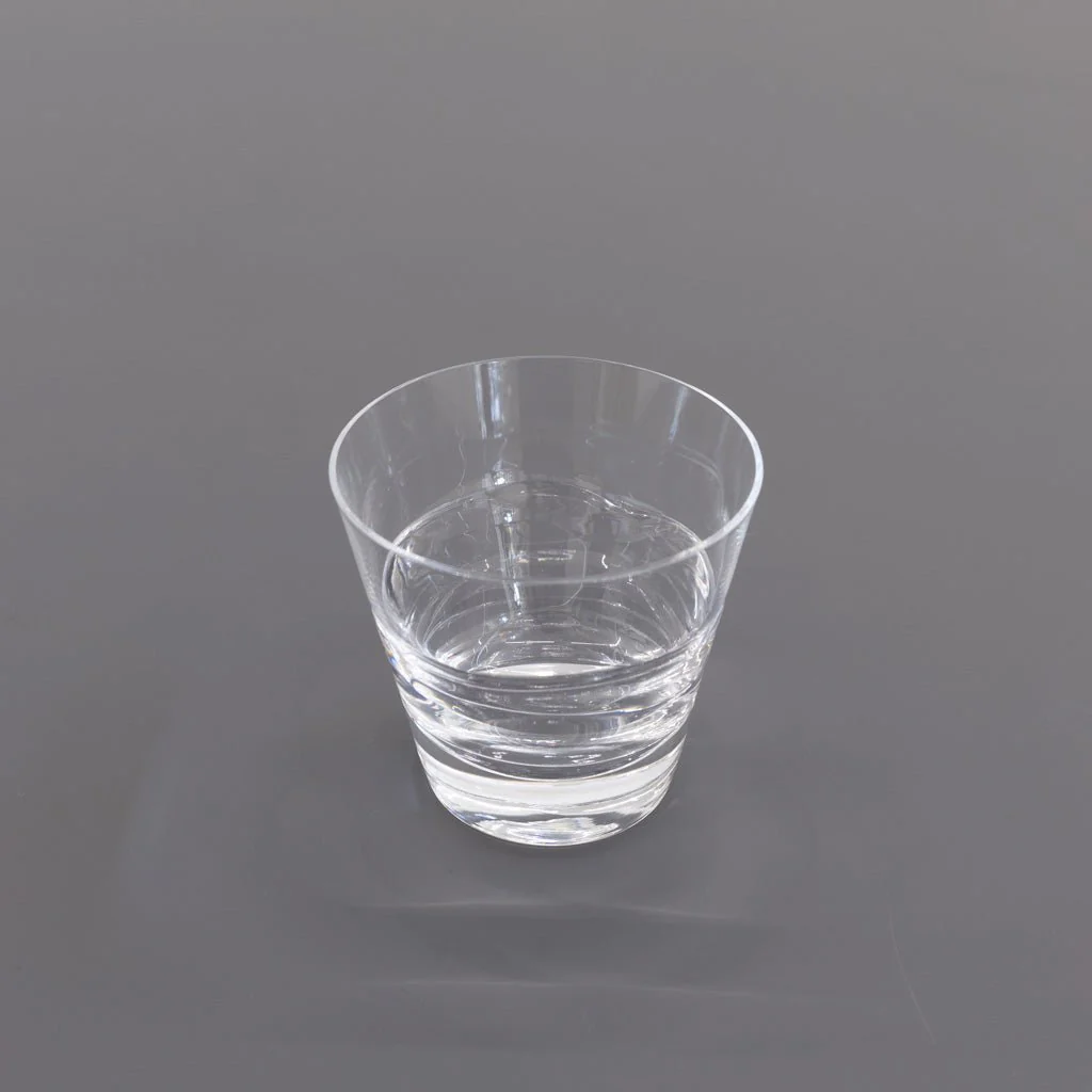 Sugahara - DUO : Old Fashion Clear Glass cup, 7.8 oz - Image 2