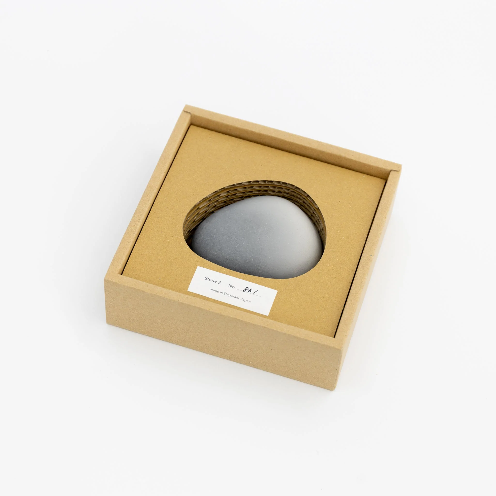 Elemense Pottery Stone Diffuser in White & Gray - Image 5