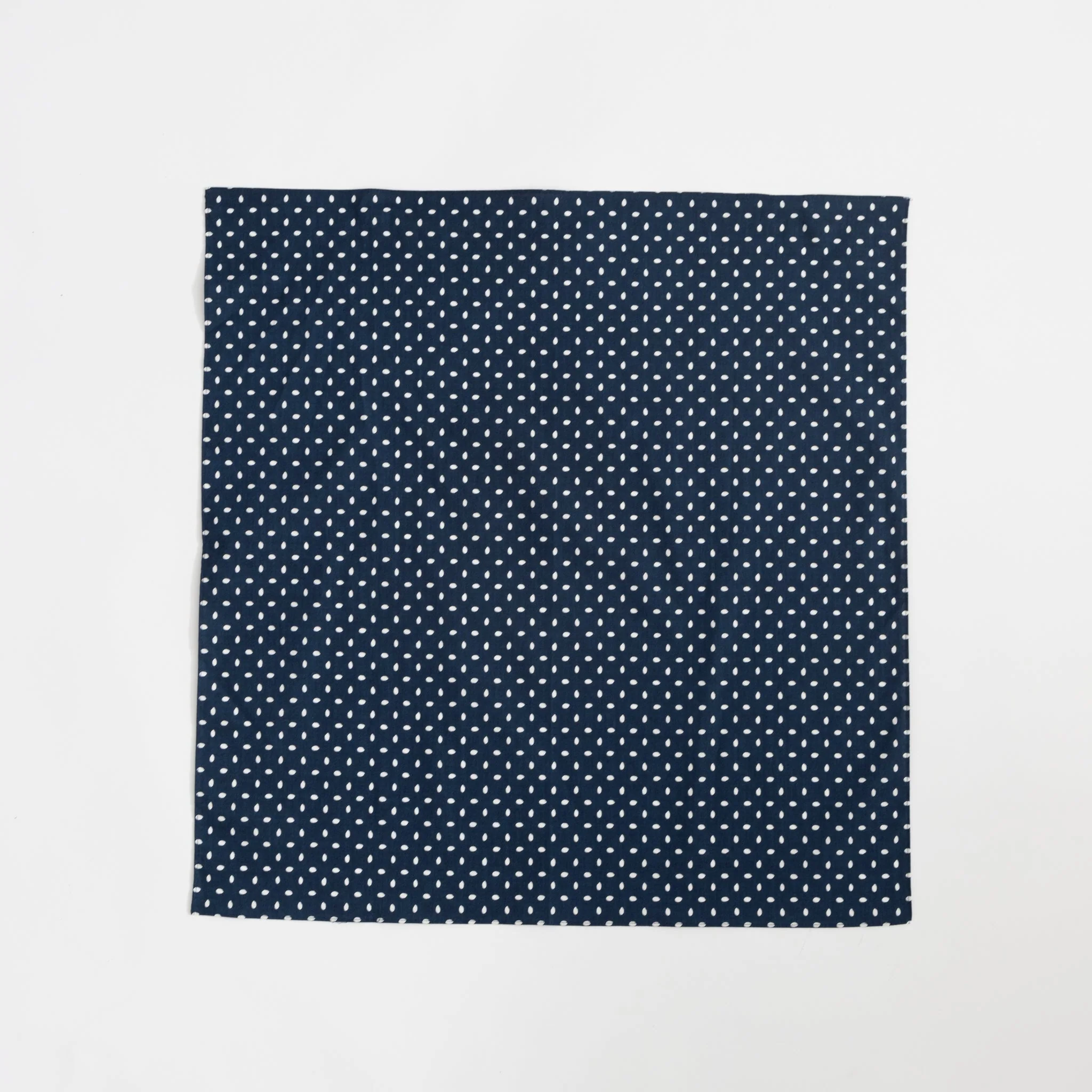 Furoshiki - White Rice on Navy - Image 2