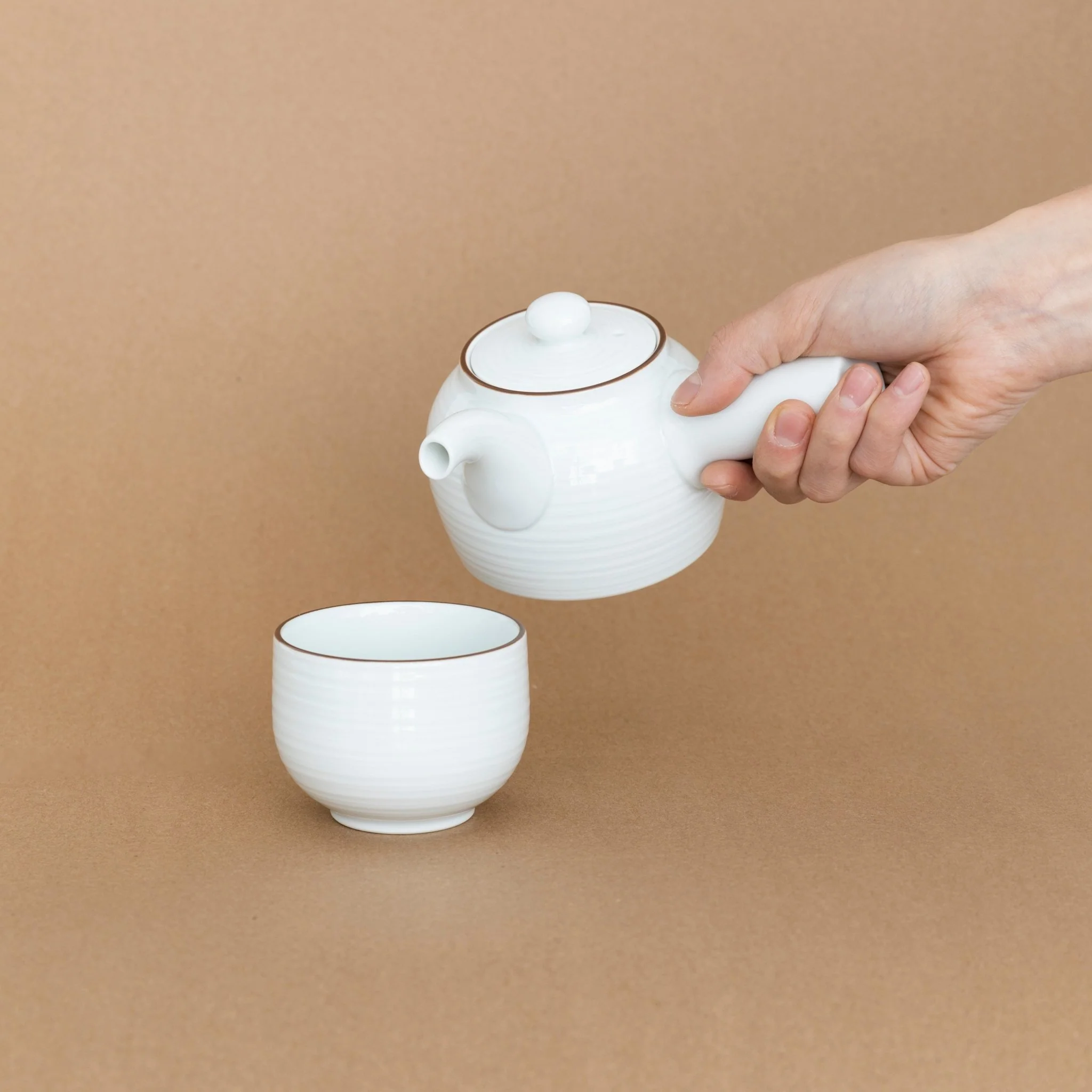 Hakusan Porcelain Tea Cup - Image 3