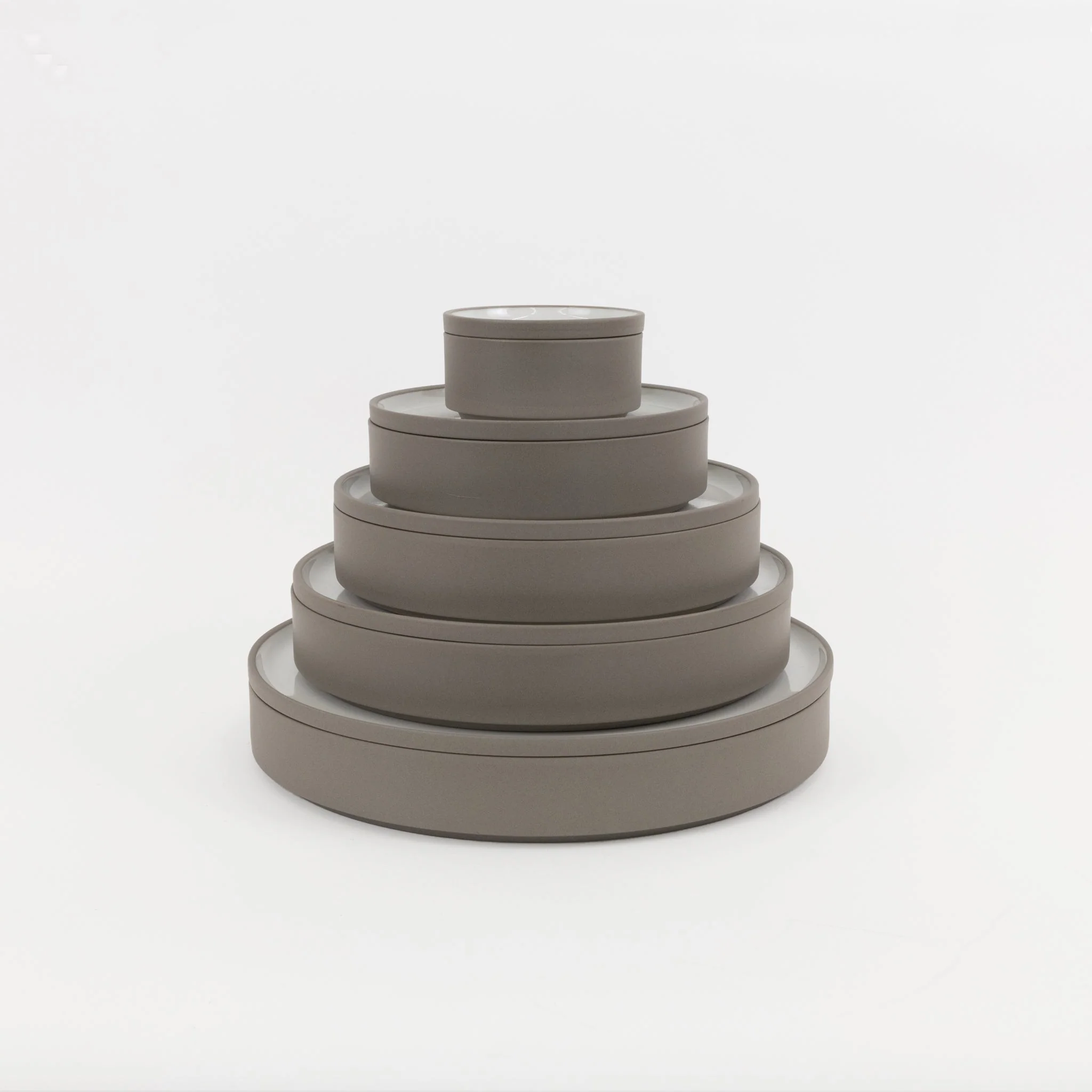 HAW101 - Plate / Lid Ash White ø 3.3/8" - Image 4