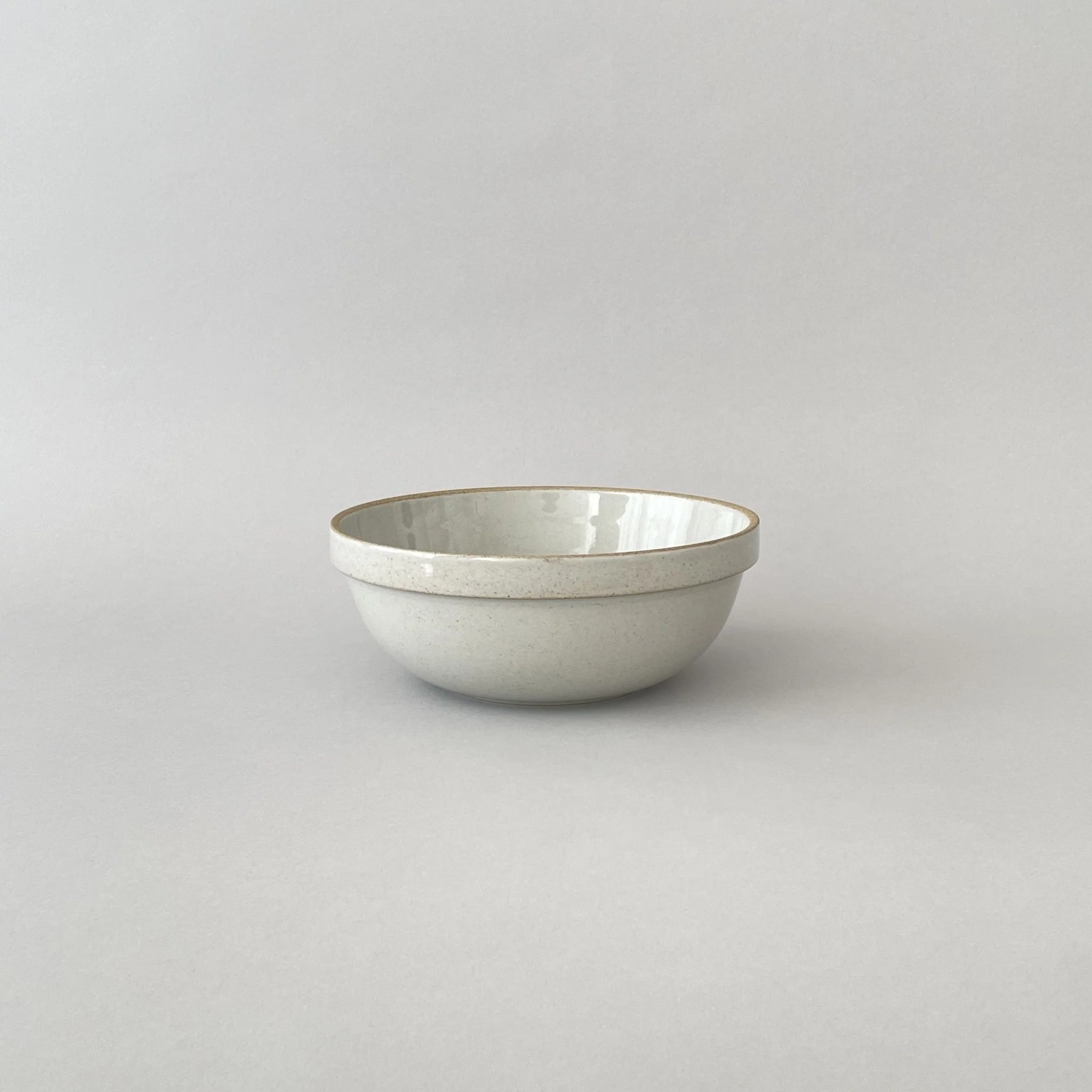 HPM049 - Mid-Deep Round Bowl Gloss Gray ø 7.3/8" - Image 2