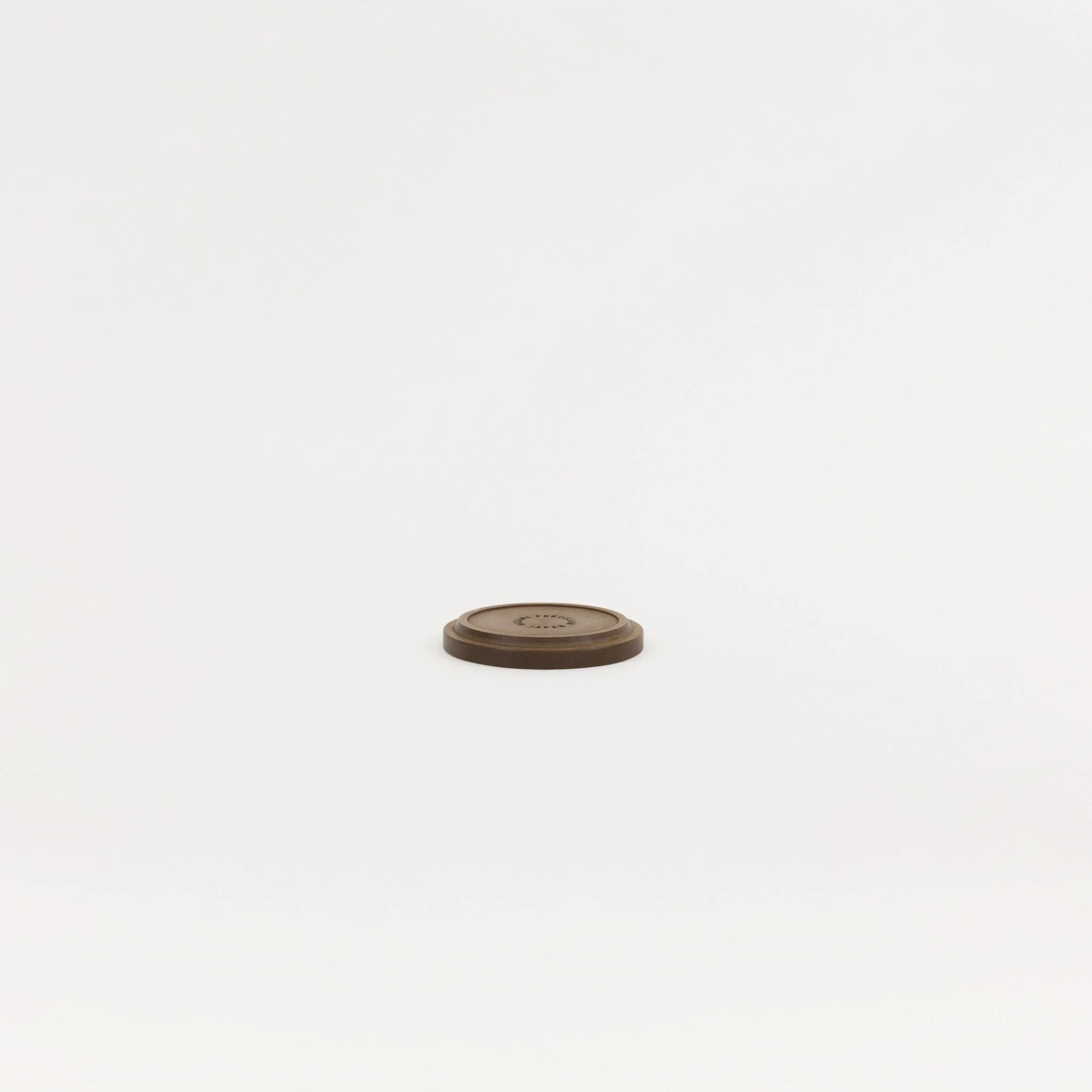 HRN122 - Tray / Lid Dark Brown ø 3.3/8" - Image 2