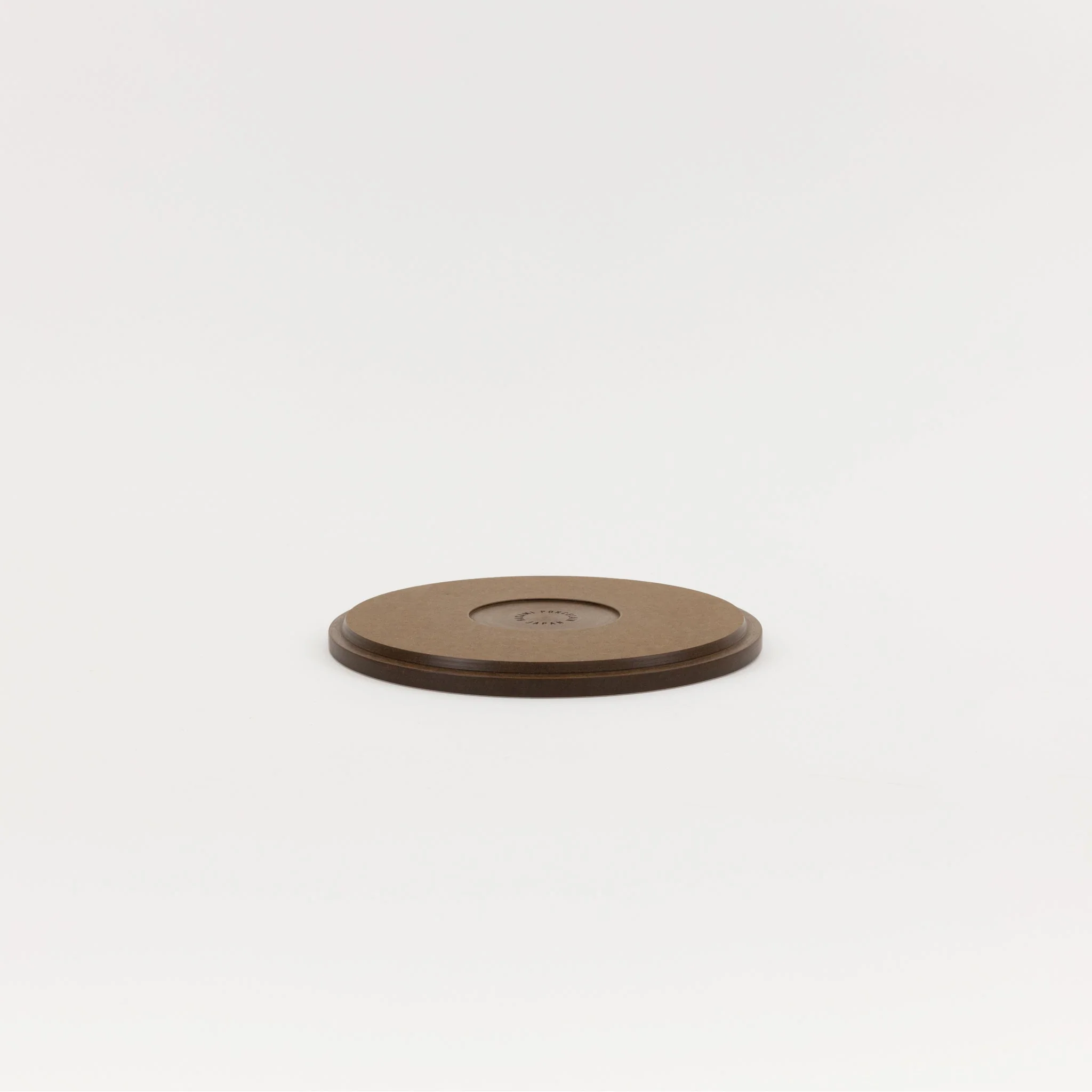 HRN124 - Tray / Lid Dark Brown ø 7.3/8" - Image 2