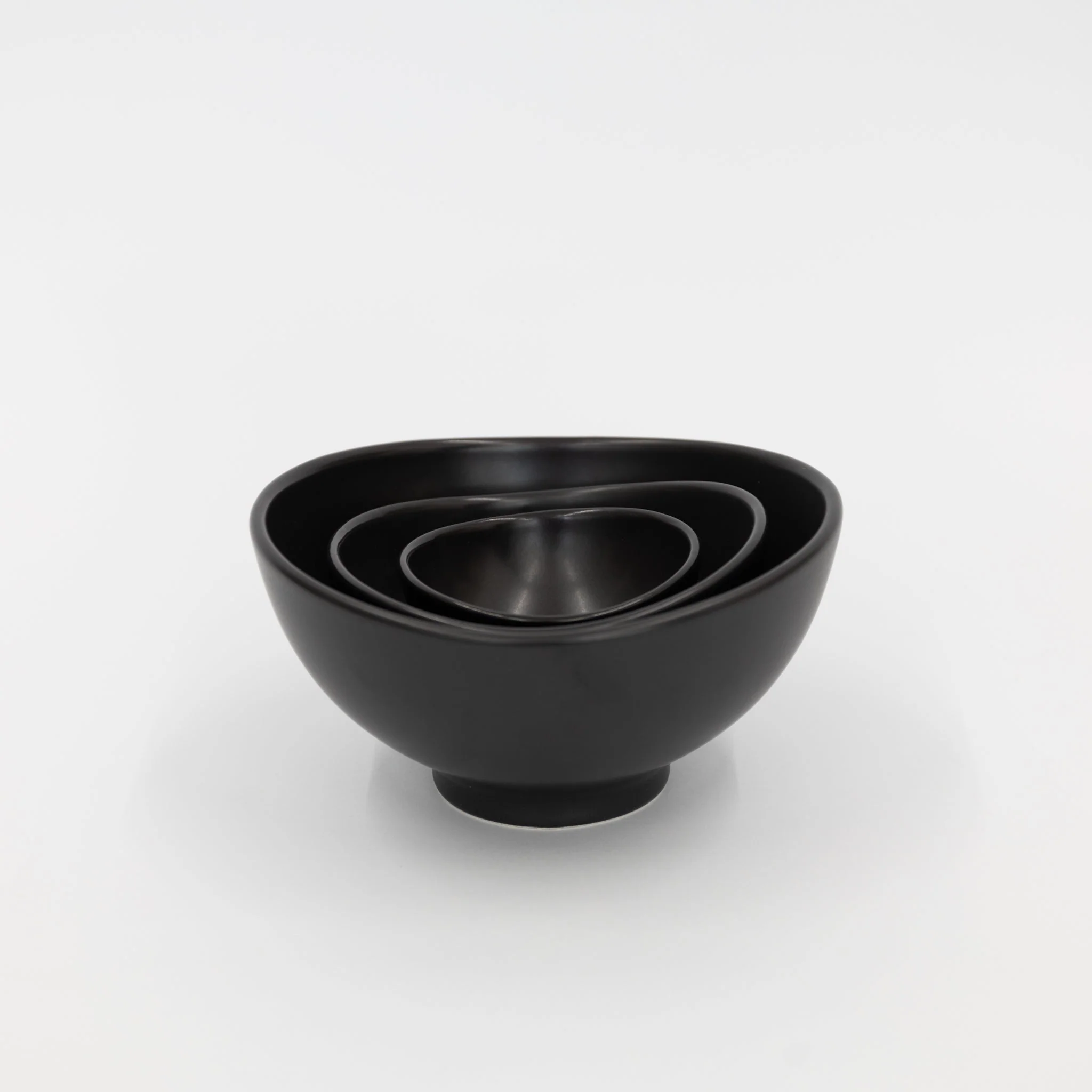 Ceramic Japan Infinity Bowls - Black - Image 6