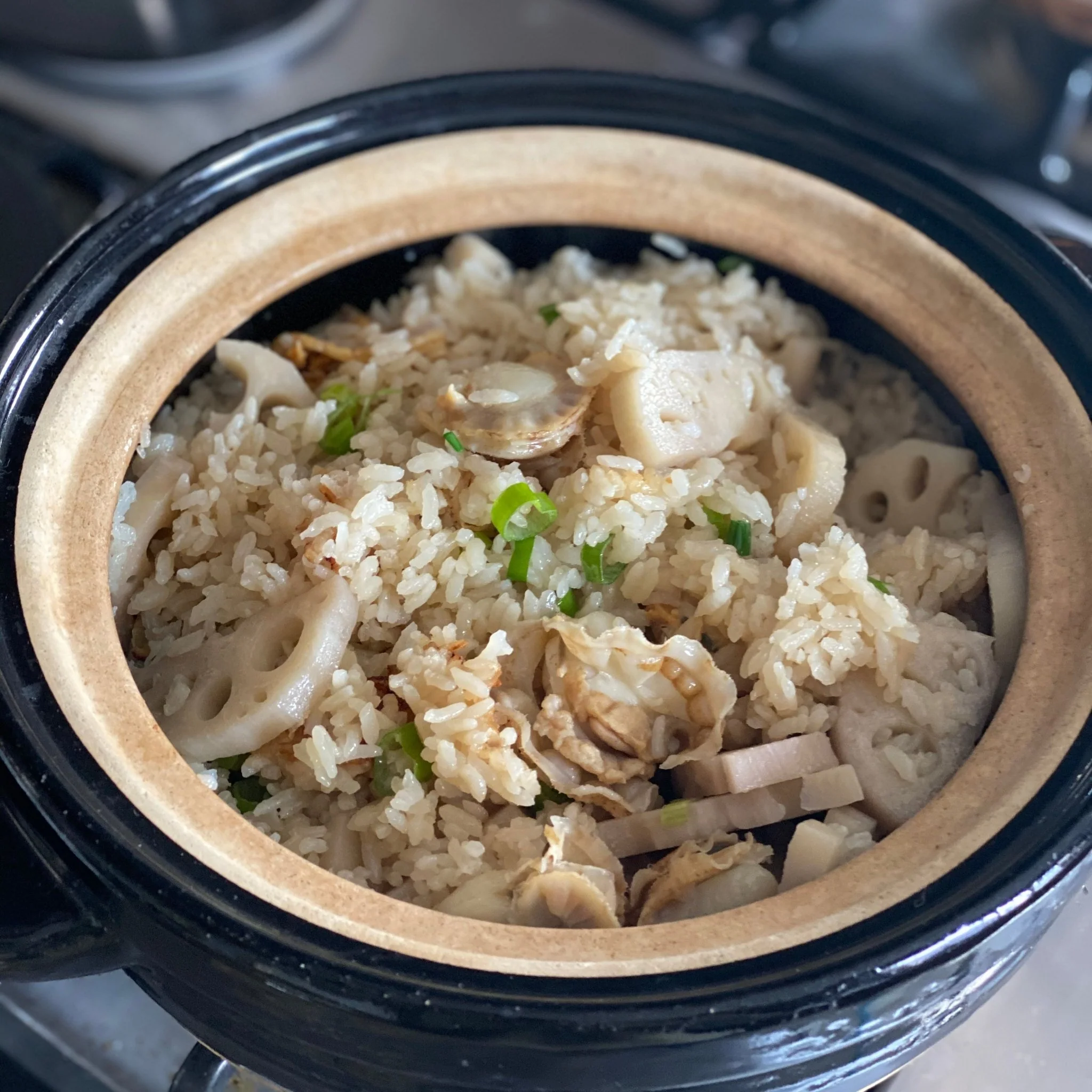 Kamado-san Rice Cooker Donabe Black - 3 Go [CT-01] - Image 4