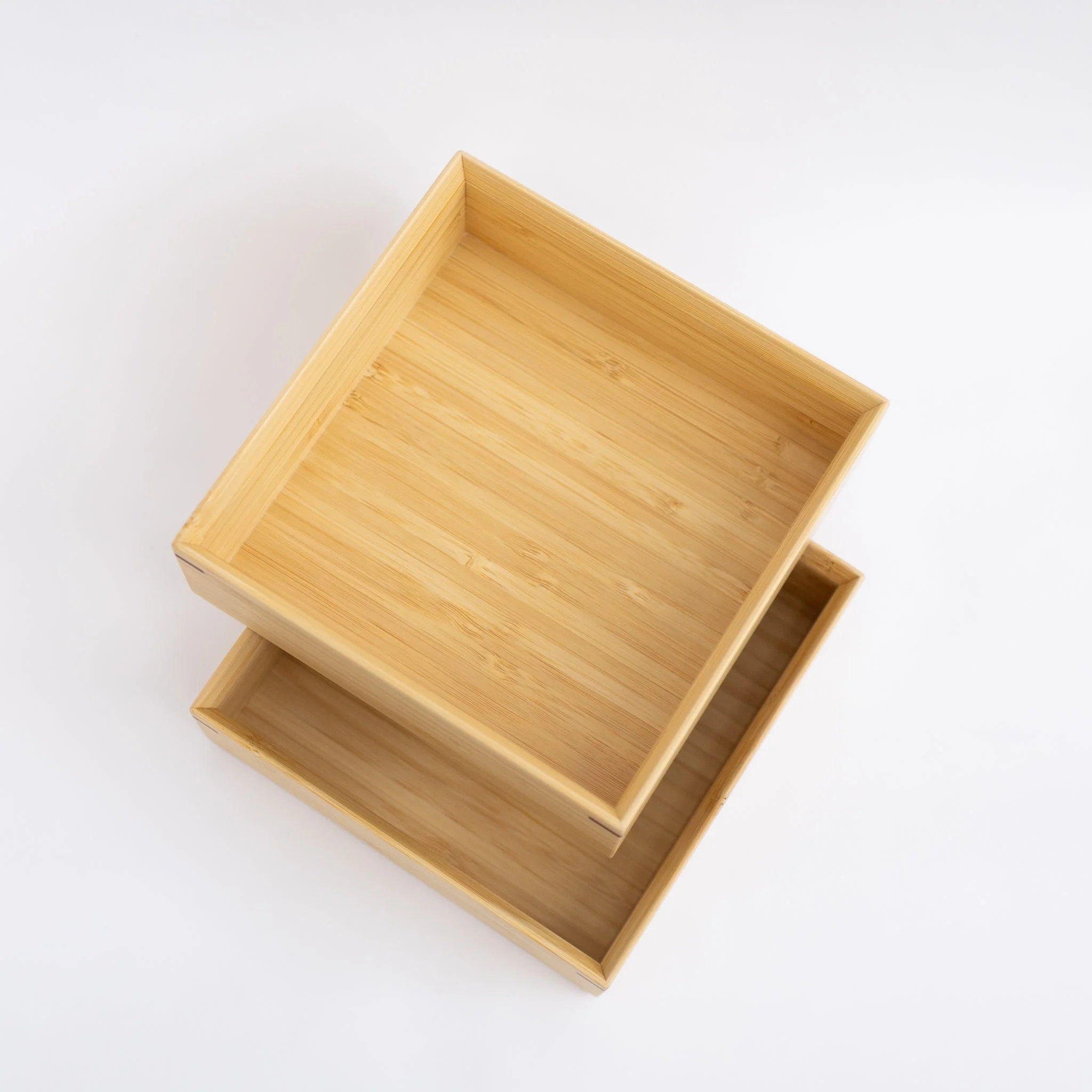 Kosuga Bamboo Tiered Square Lunch Box - Image 10