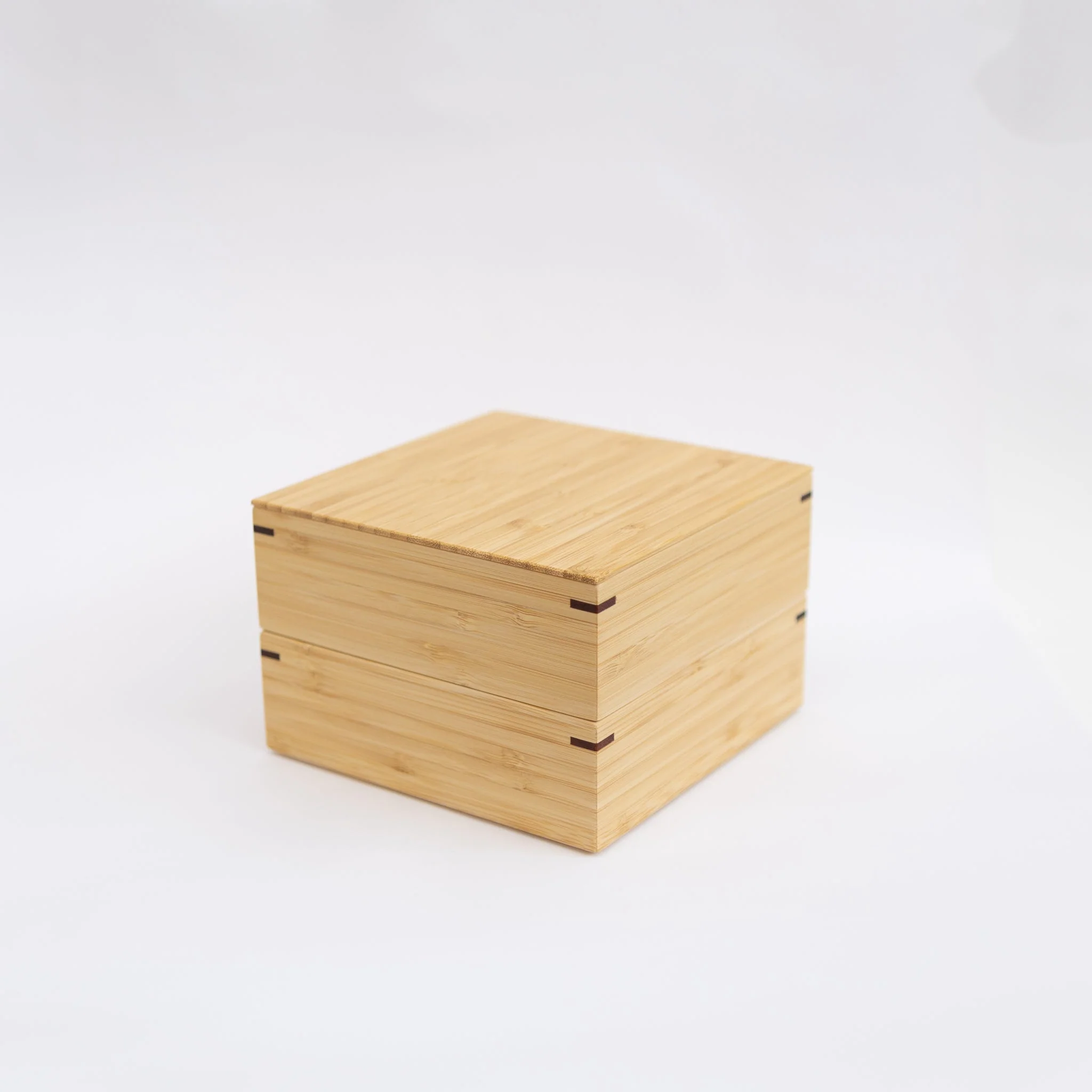 Kosuga Bamboo Tiered Square Lunch Box - Image 7