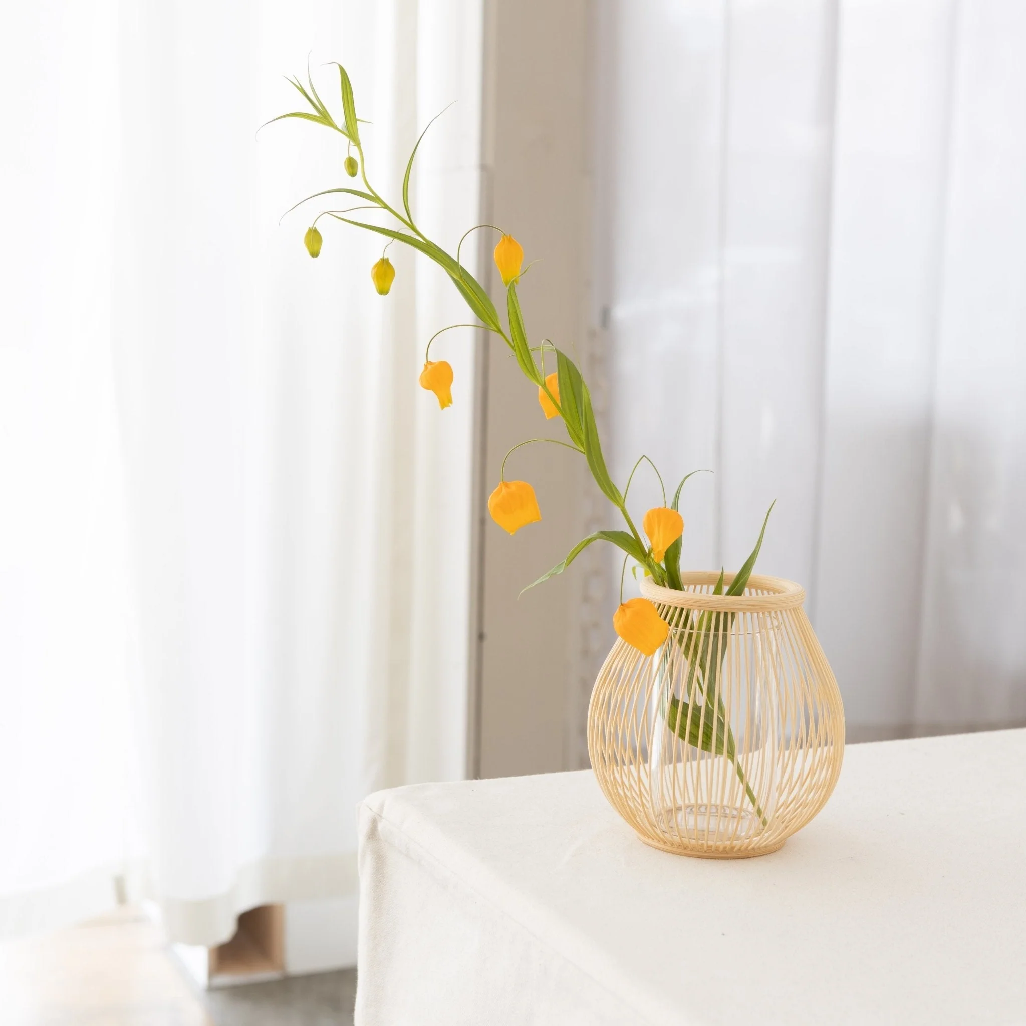 Kosuga Bamboo Flower Vase - Tsubomi - Image 4