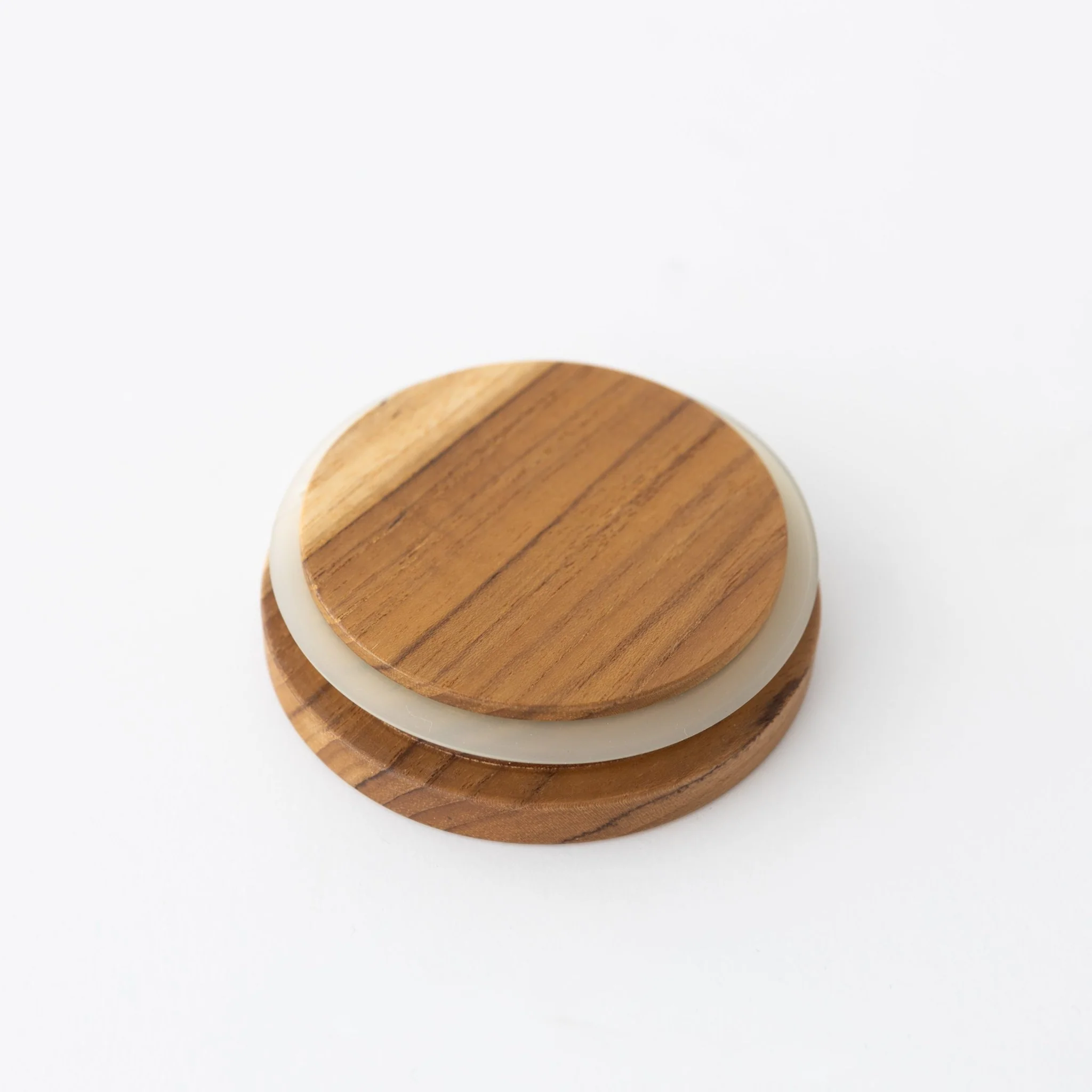Elfin Metal Canister with Wood Lid - Image 4