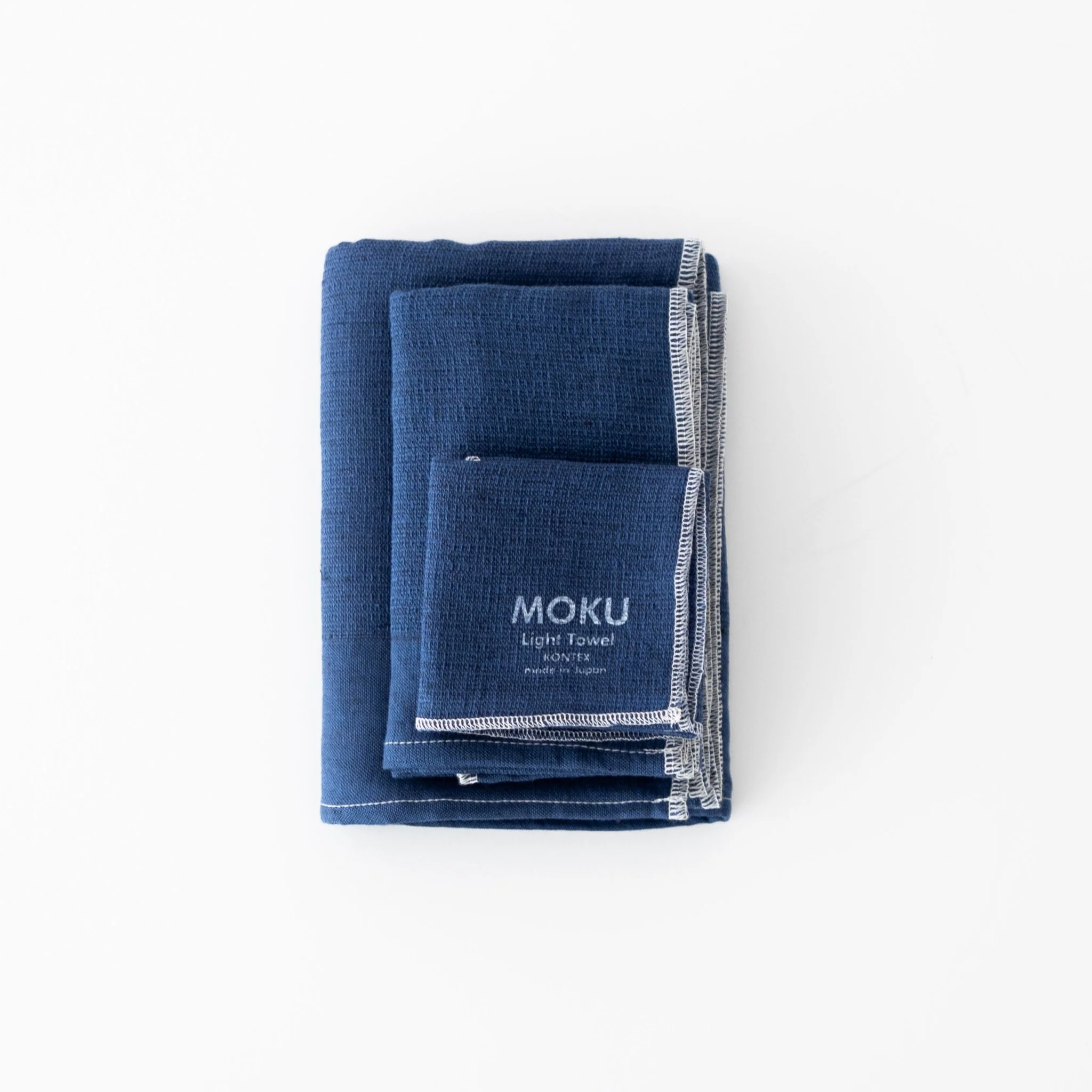 Moku Light Towels - Navy - Image 3