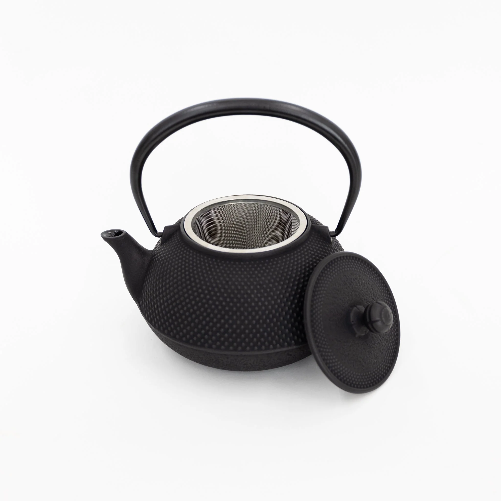 Nambu Tekki Cast Iron Teapot with Strainer - Arare - Image 6