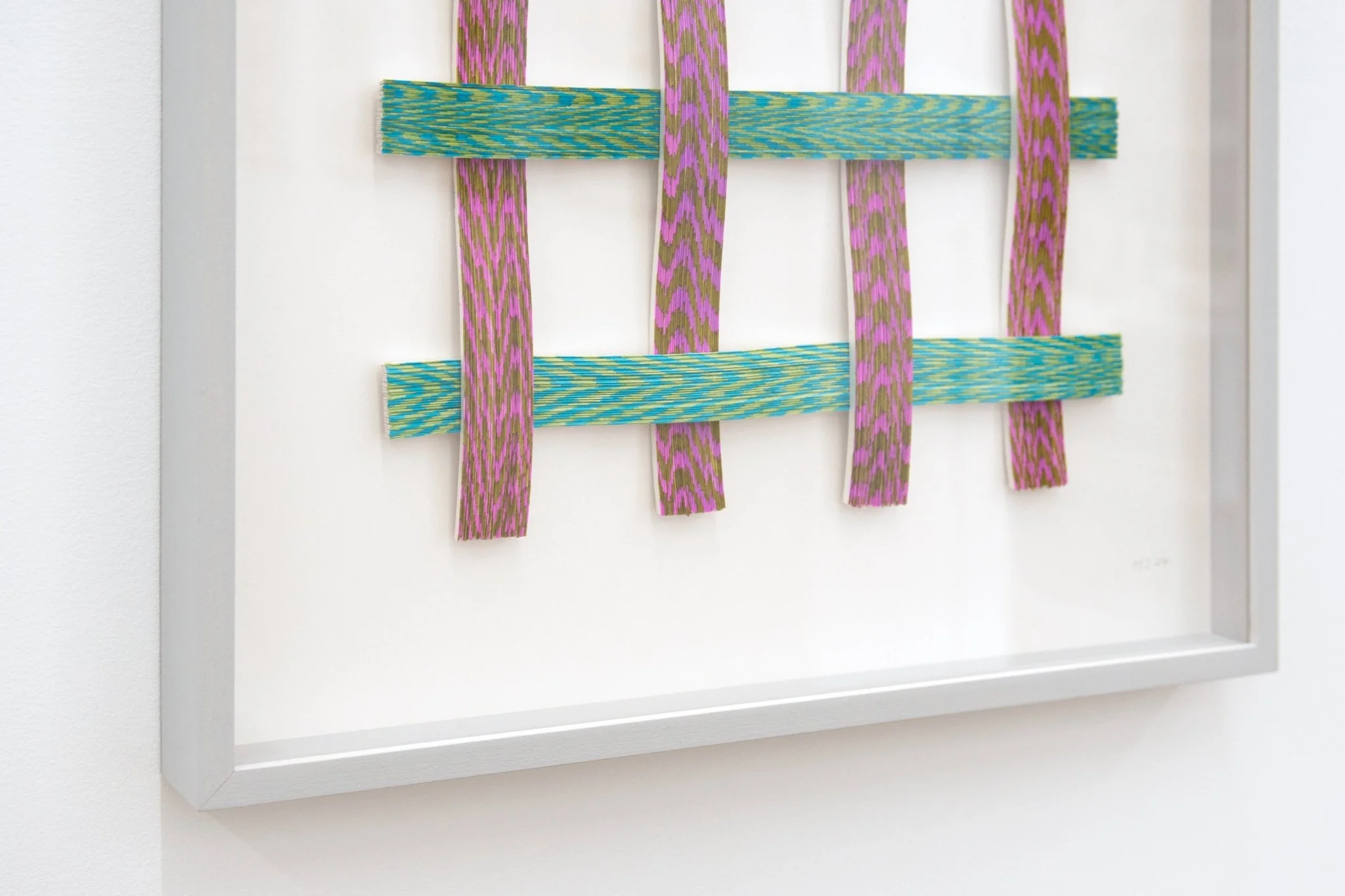 No.19 by Haneno Suzuki (Haneno Suzuki: Paper weaving) - Image 4