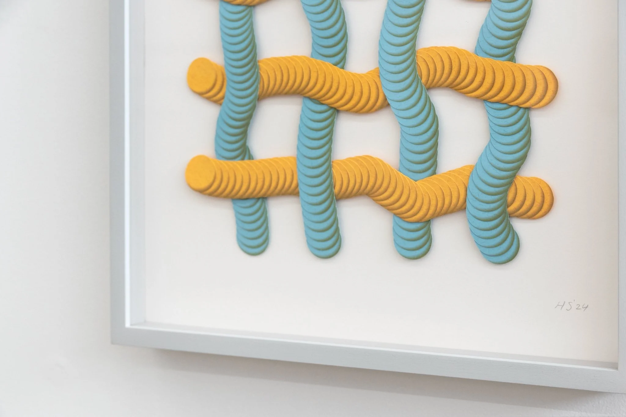 No.24 by Haneno Suzuki (Haneno Suzuki: Paper weaving) - Image 4