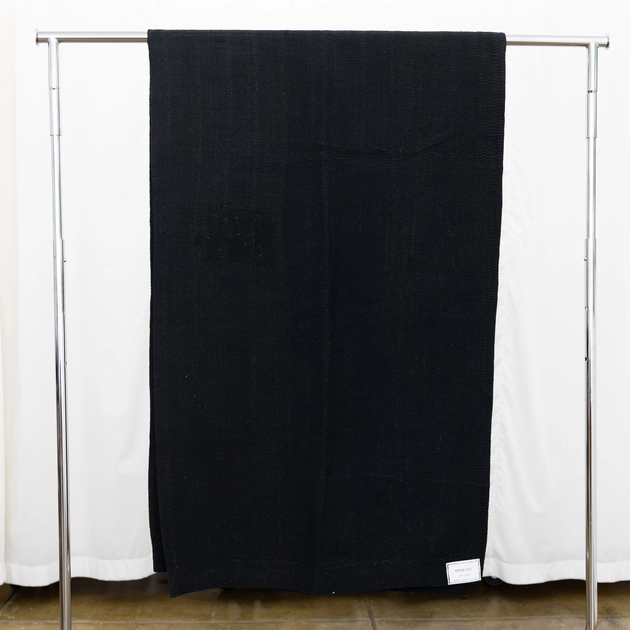 Black Over Dye Blankets: Mud + Sharimbai + Indigo - Image 4