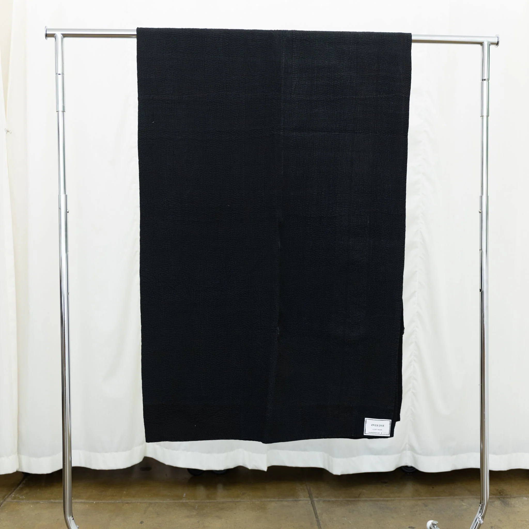 Black Over Dye Blankets: Mud + Sharimbai + Indigo - Image 6
