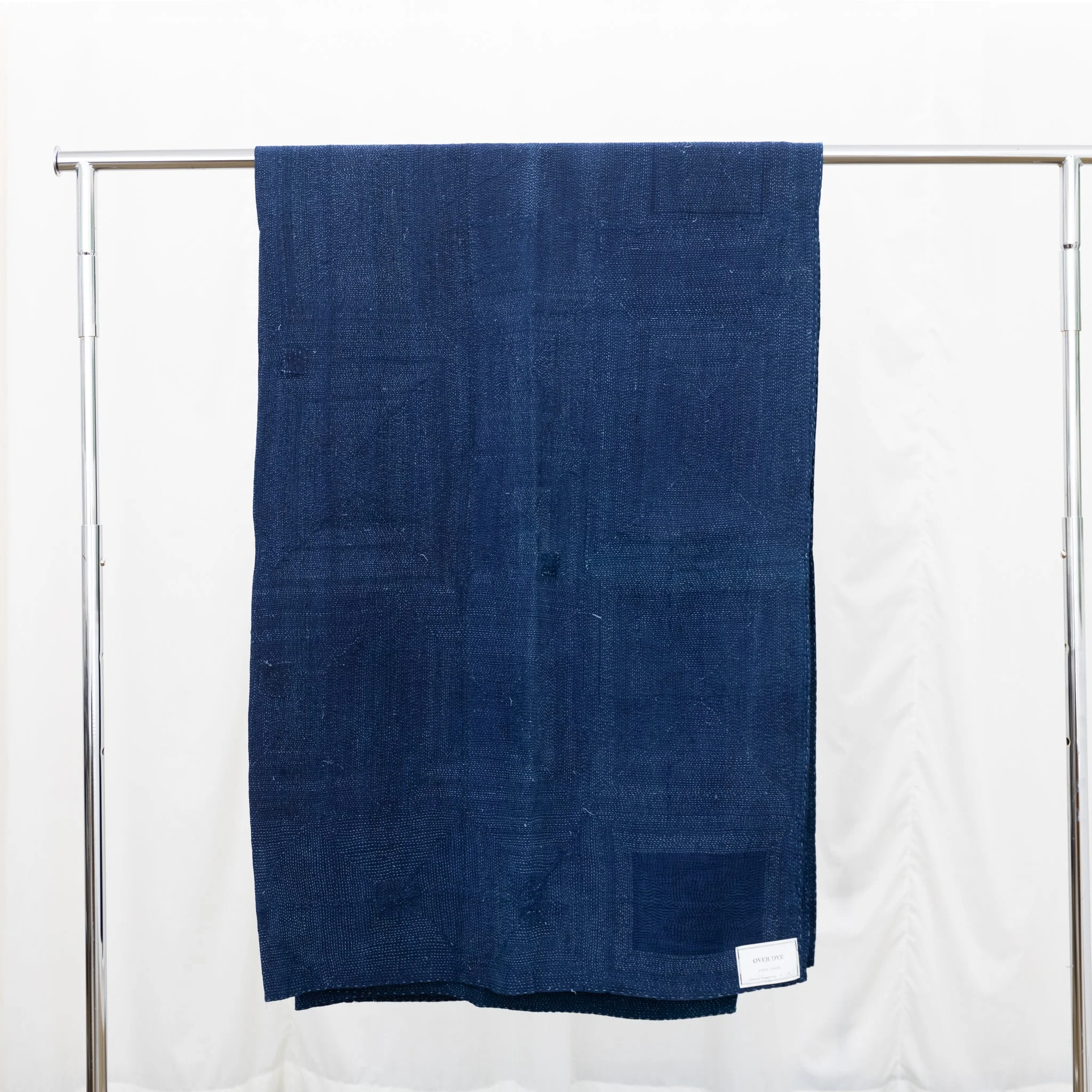 Indigo Over Dye Blankets: Indigo - Image 3