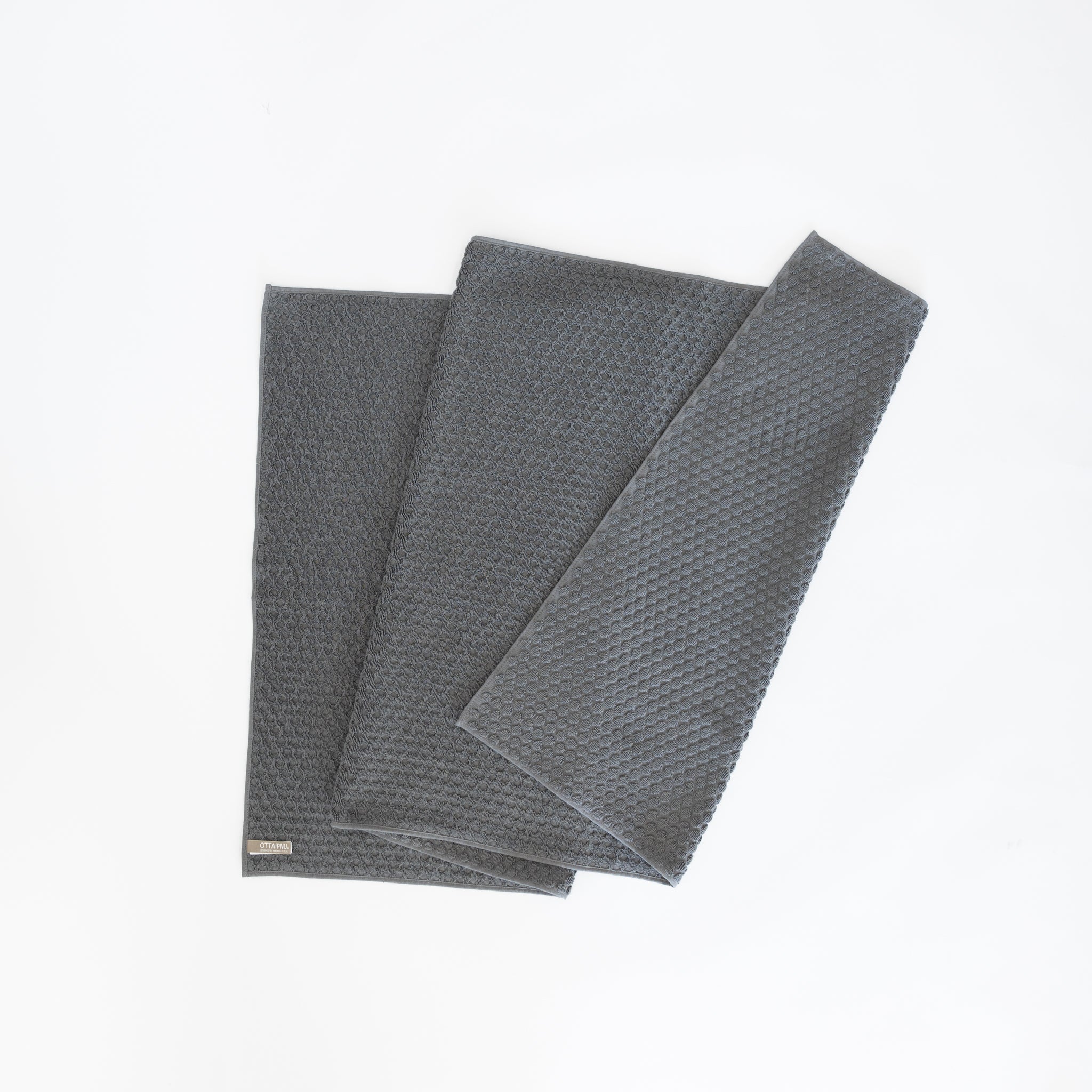 Puchi Puchi Gray Towels - Image 5