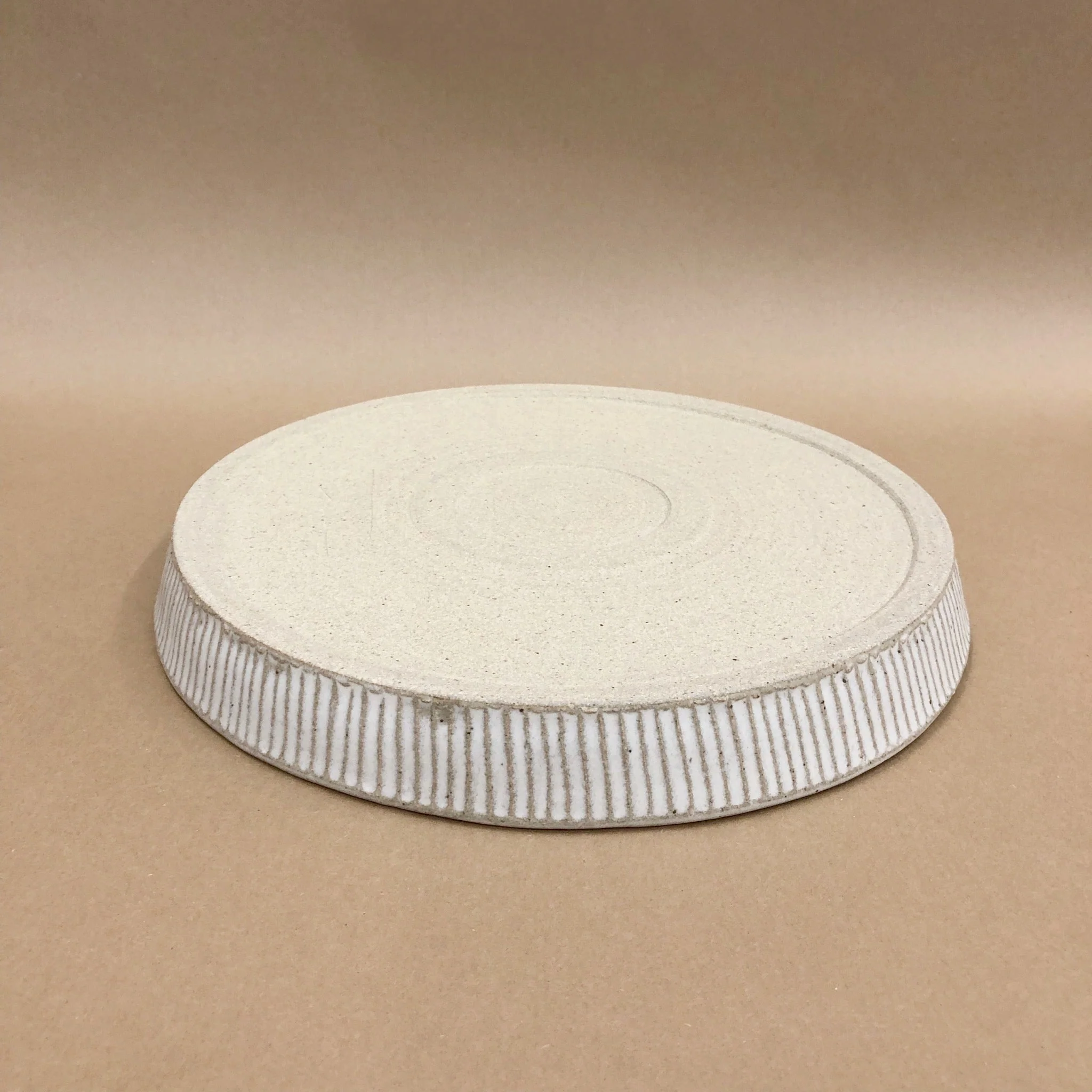 Tomoro Pottery Ceramic Rain Serving Plate - Image 3
