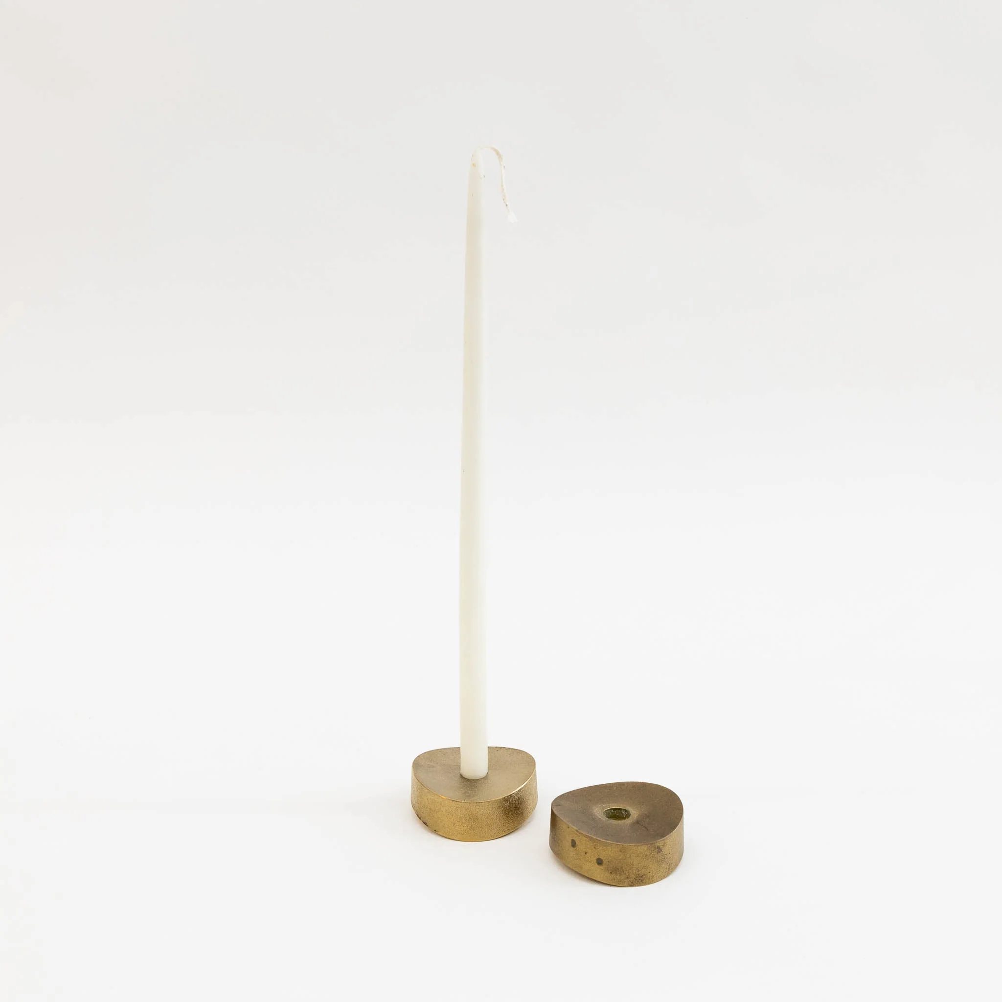 S/N Brass +/- Candle Stand (sold separately) - Image 7