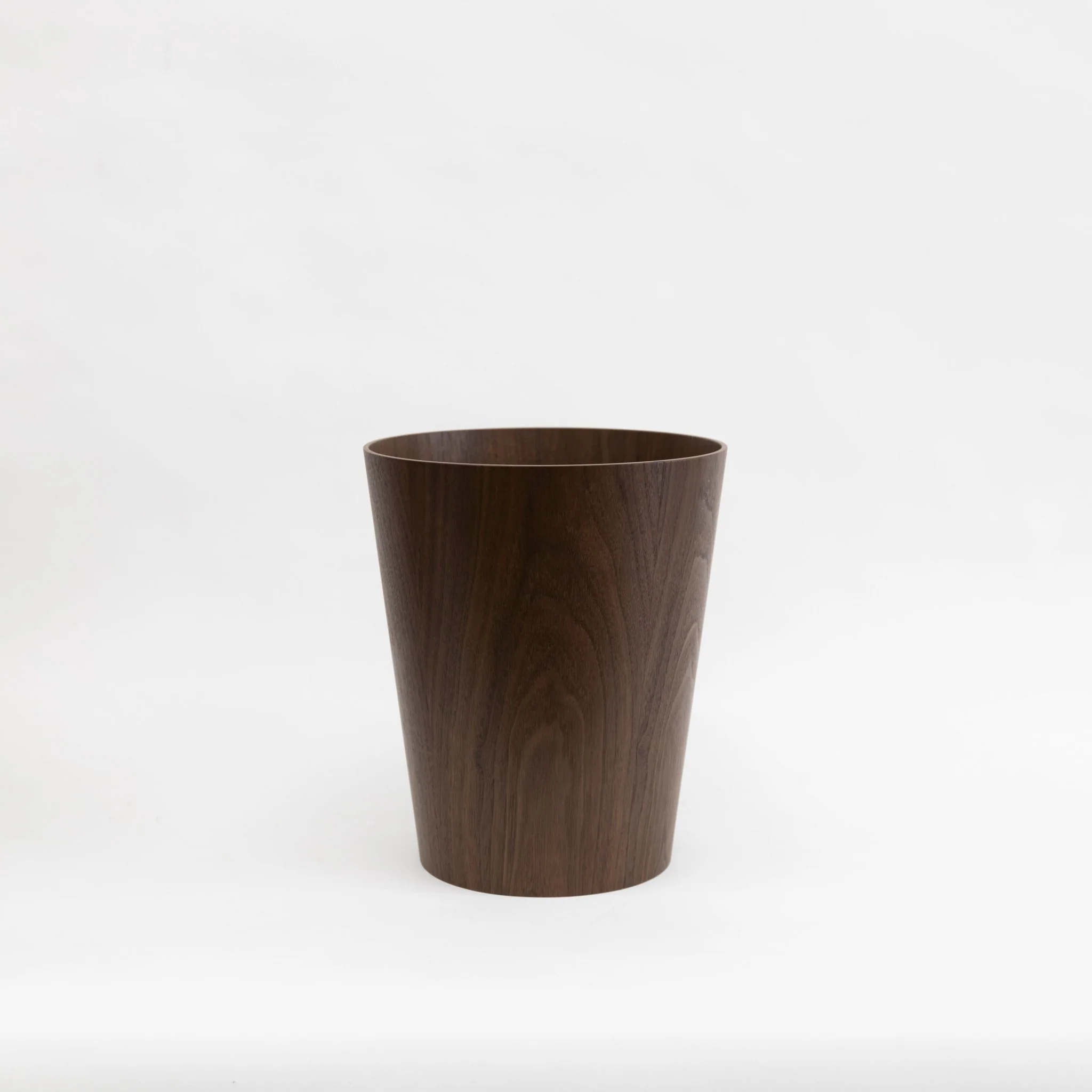 Saito Walnut Wastebasket - Image 6