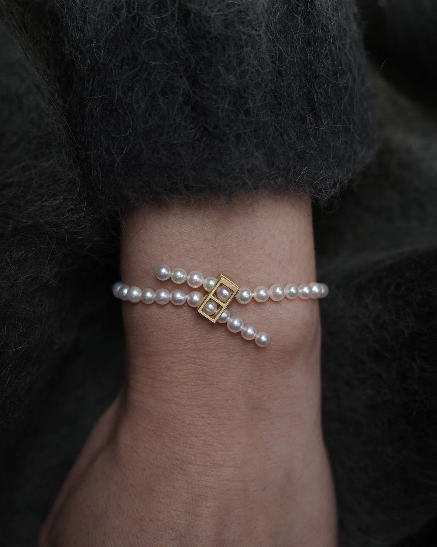 Shihara Akoya Pearl Bracelet 220mm + 18K Gold Clasp - Image 5